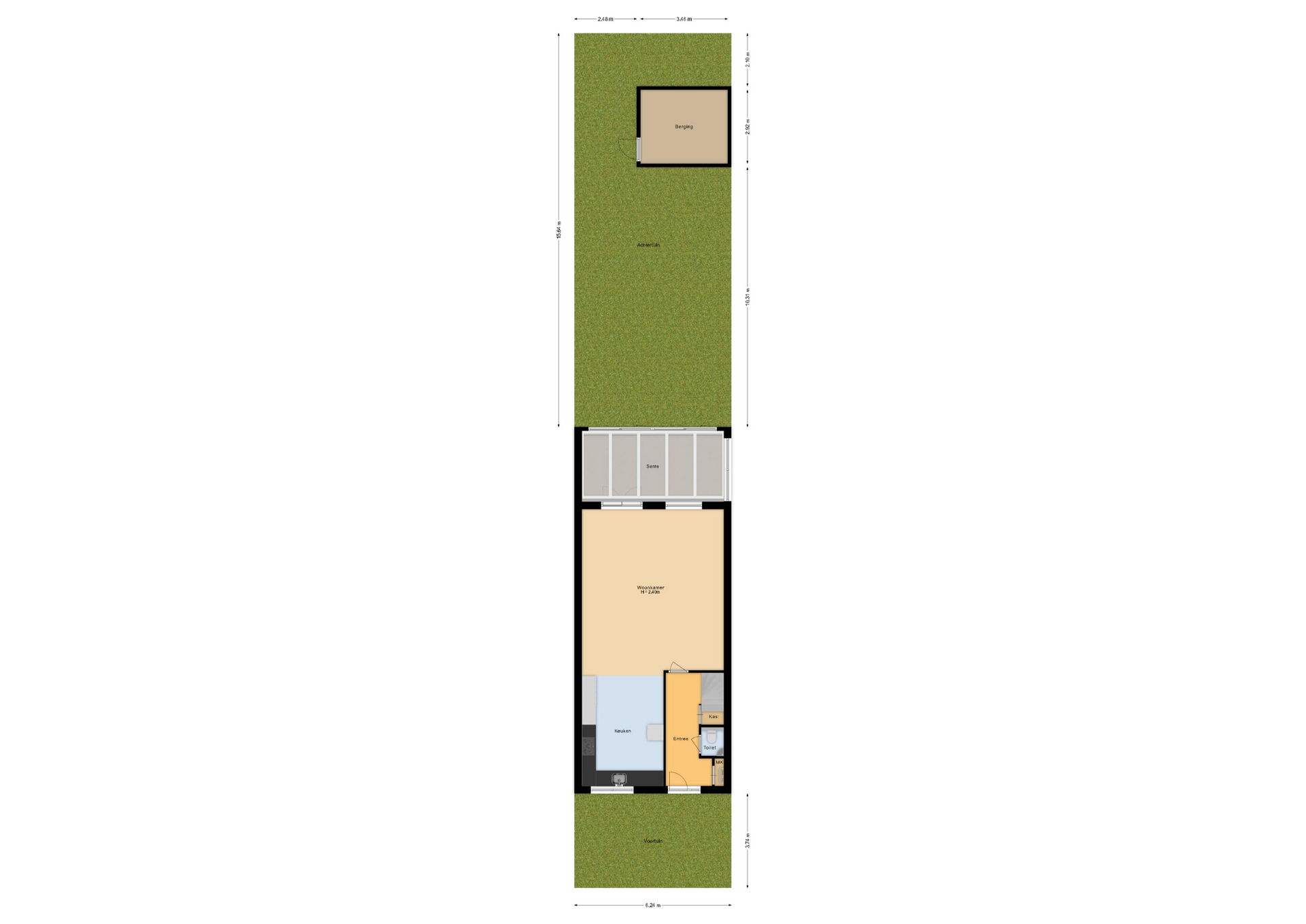 Buinerveld 32 , 2151 LD Nieuw-vennep map