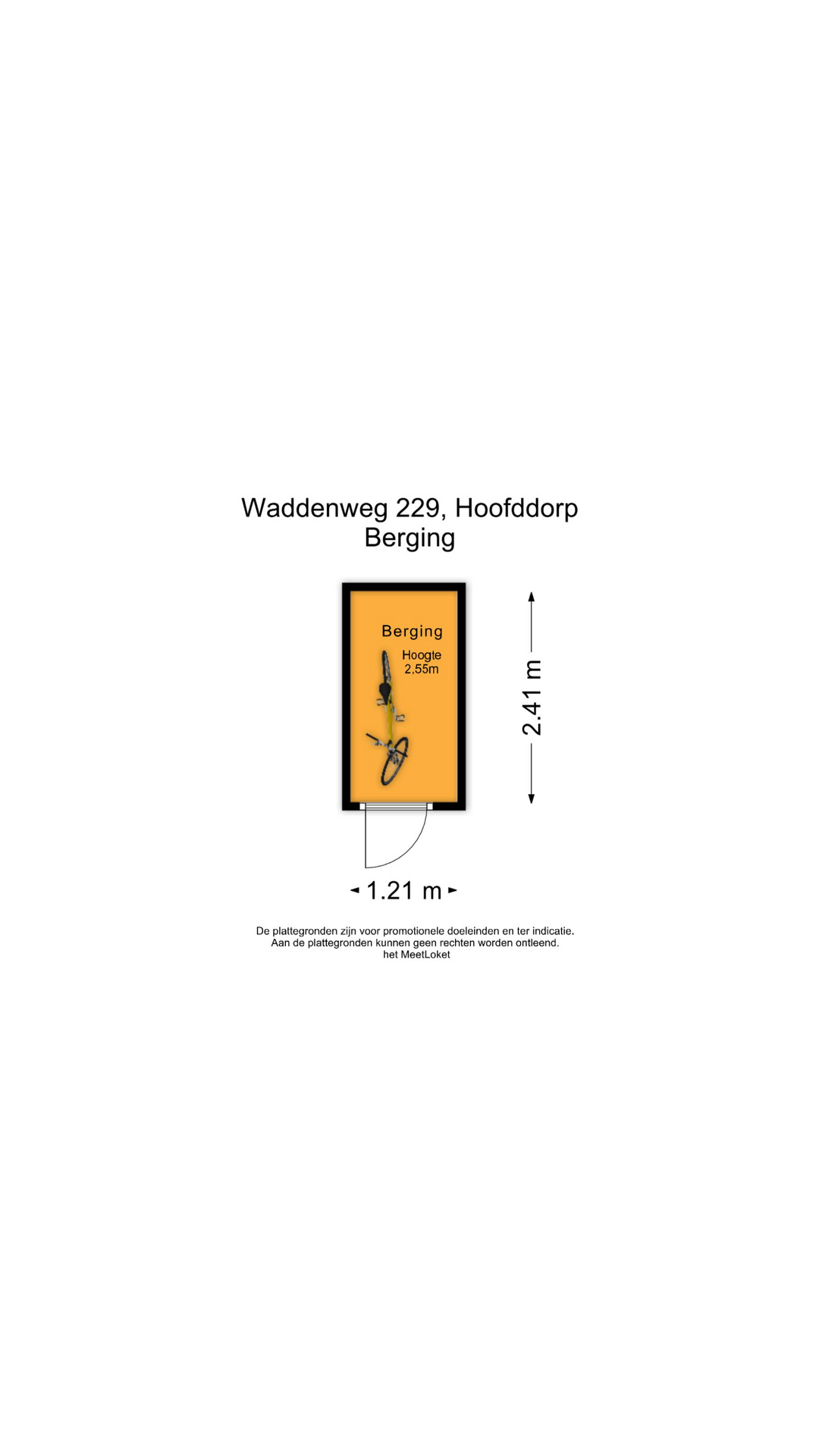 Waddenweg 229 , 2134 XL Hoofddorp map