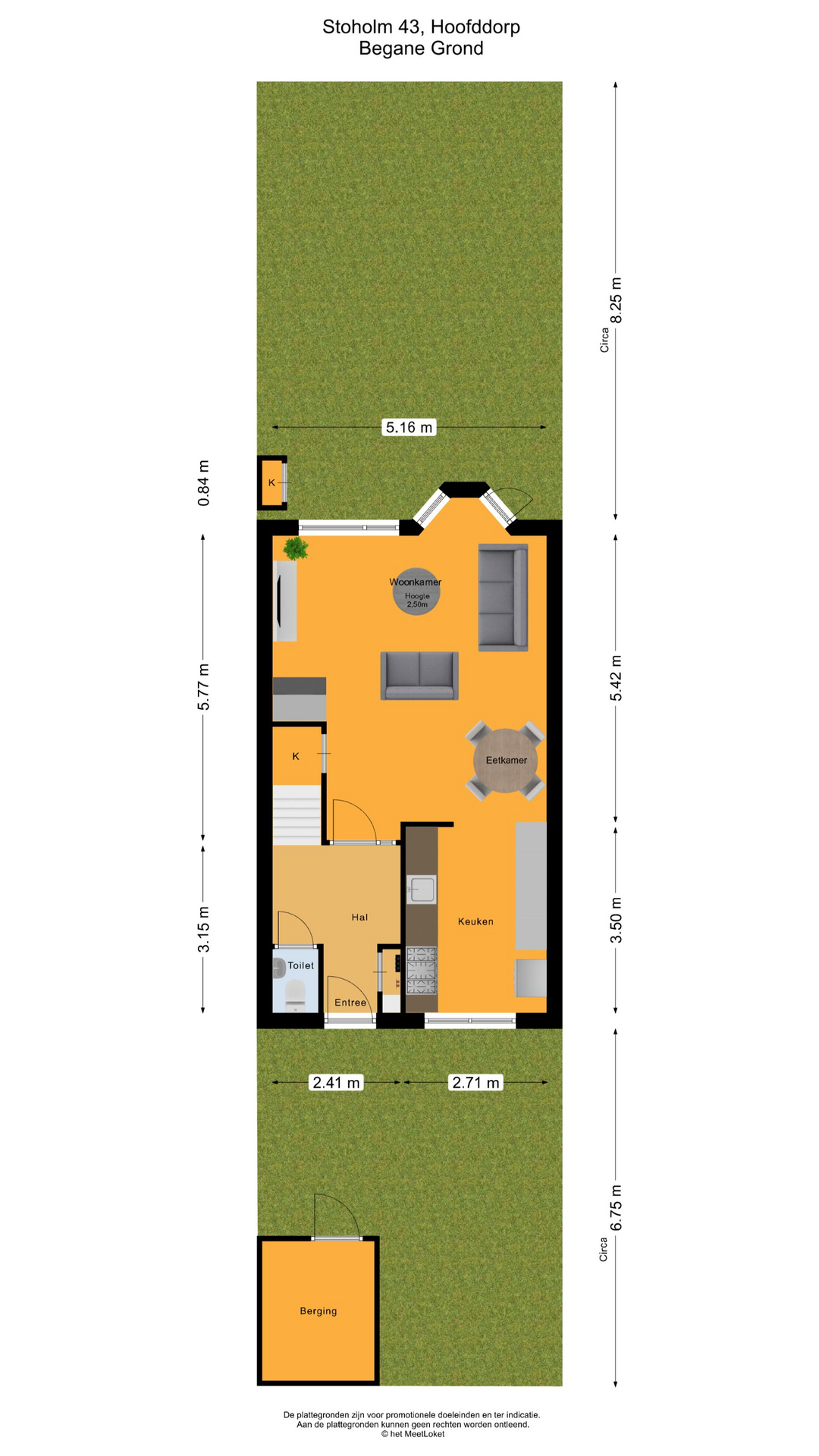 Stoholm 43 , 2133 KD Hoofddorp map