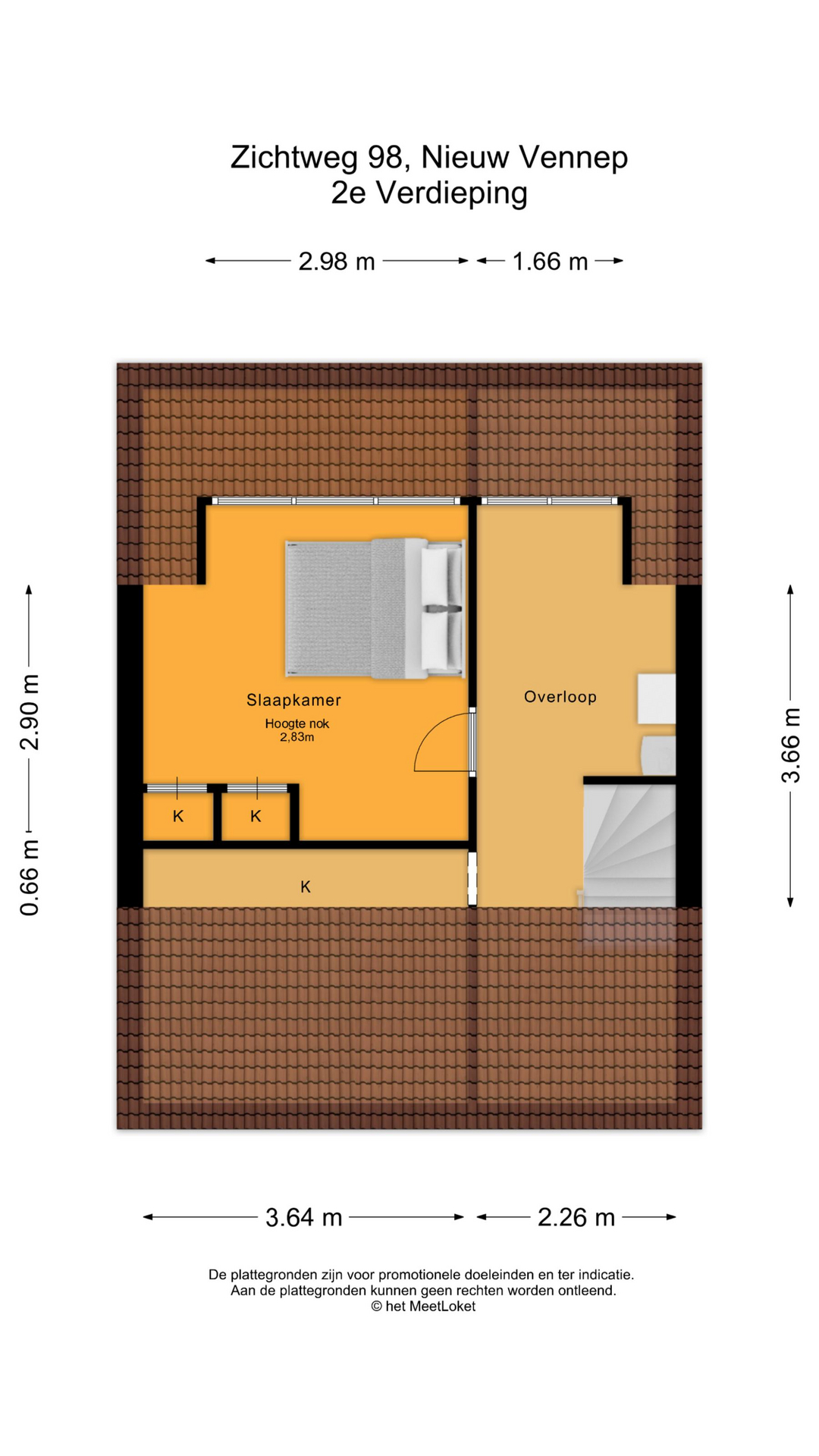 Zichtweg 98 , 2151 WK Nieuw-vennep map