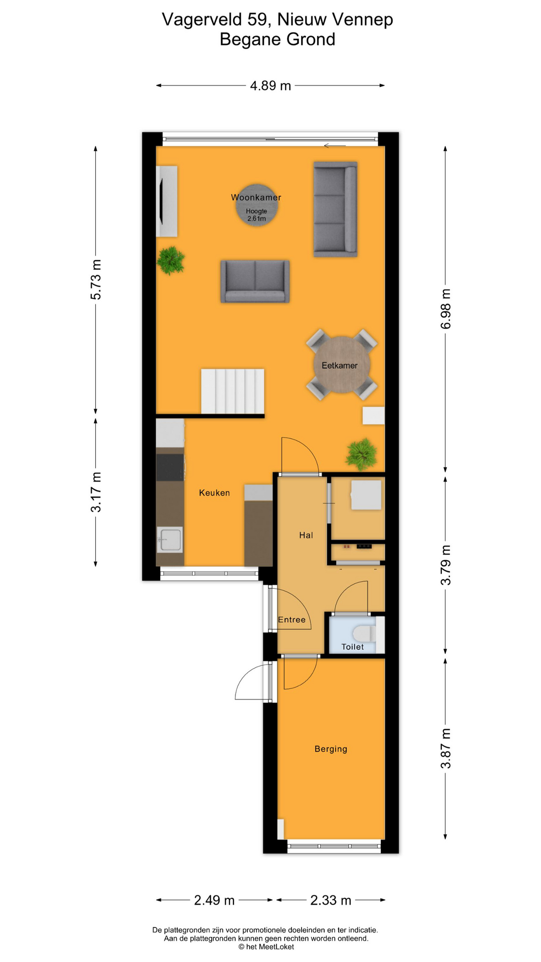 Vagerveld 59 , 2151 ZD Nieuw-vennep map