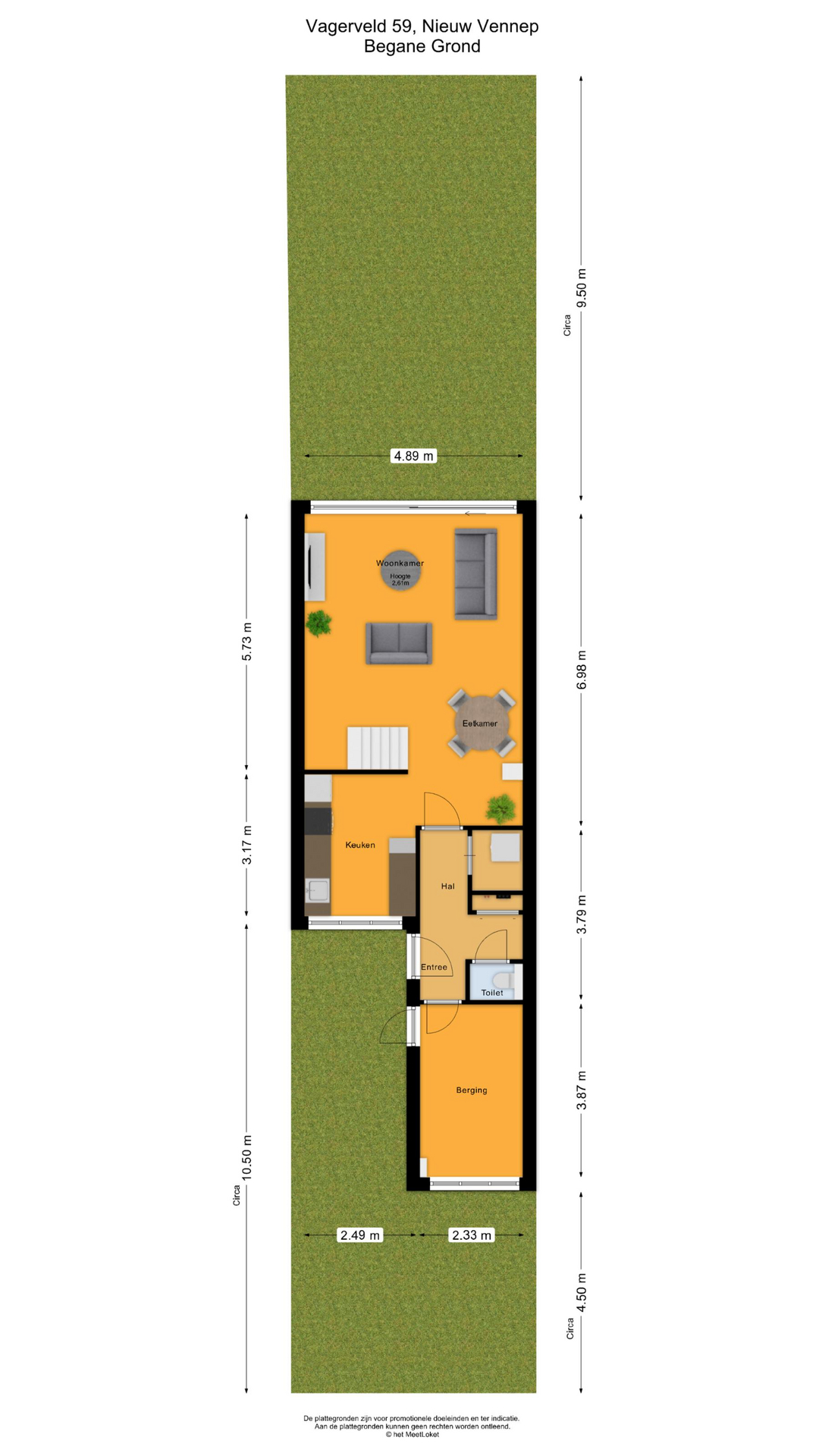 Vagerveld 59 , 2151 ZD Nieuw-vennep map
