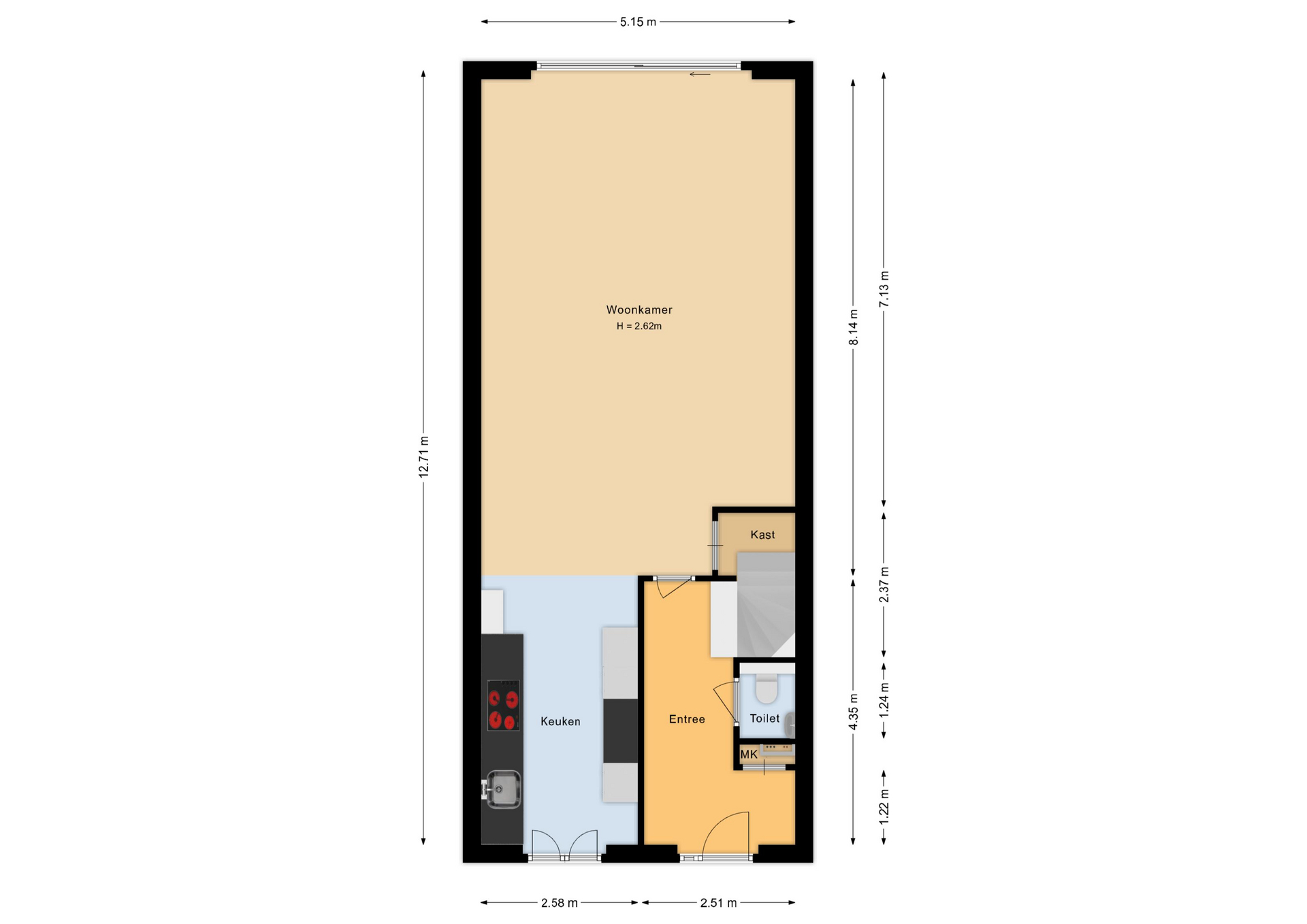 Kreilerhof 22 , 2151 PJ Nieuw-vennep map