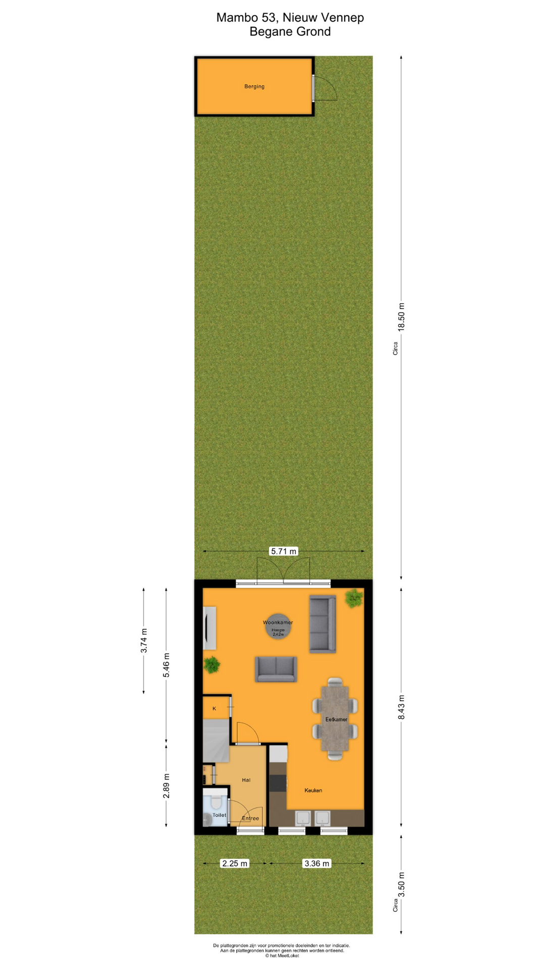 Mambo 53 , 2152 SX Nieuw-vennep map