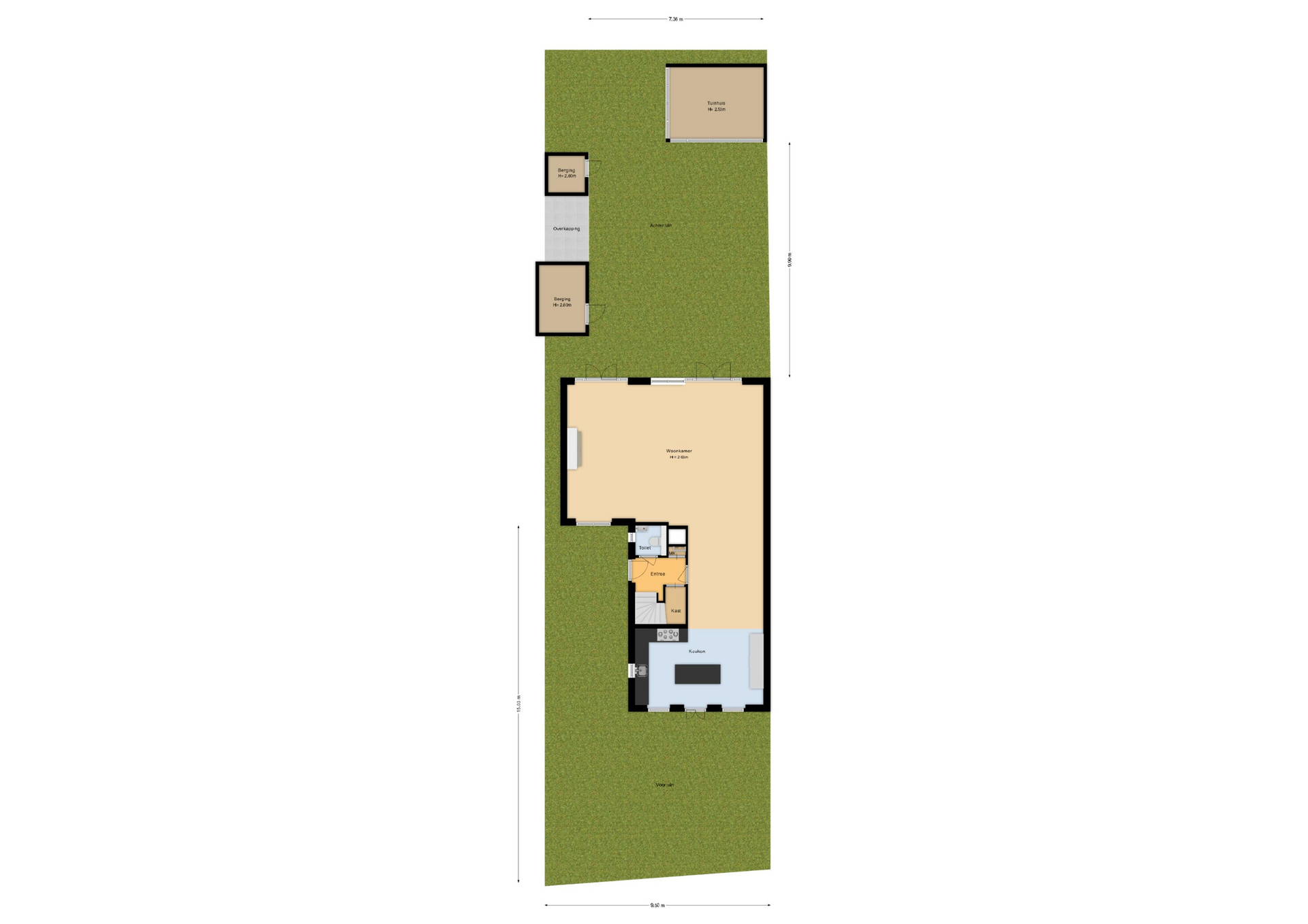 Meeroever 22 , 2181 NJ Hillegom map