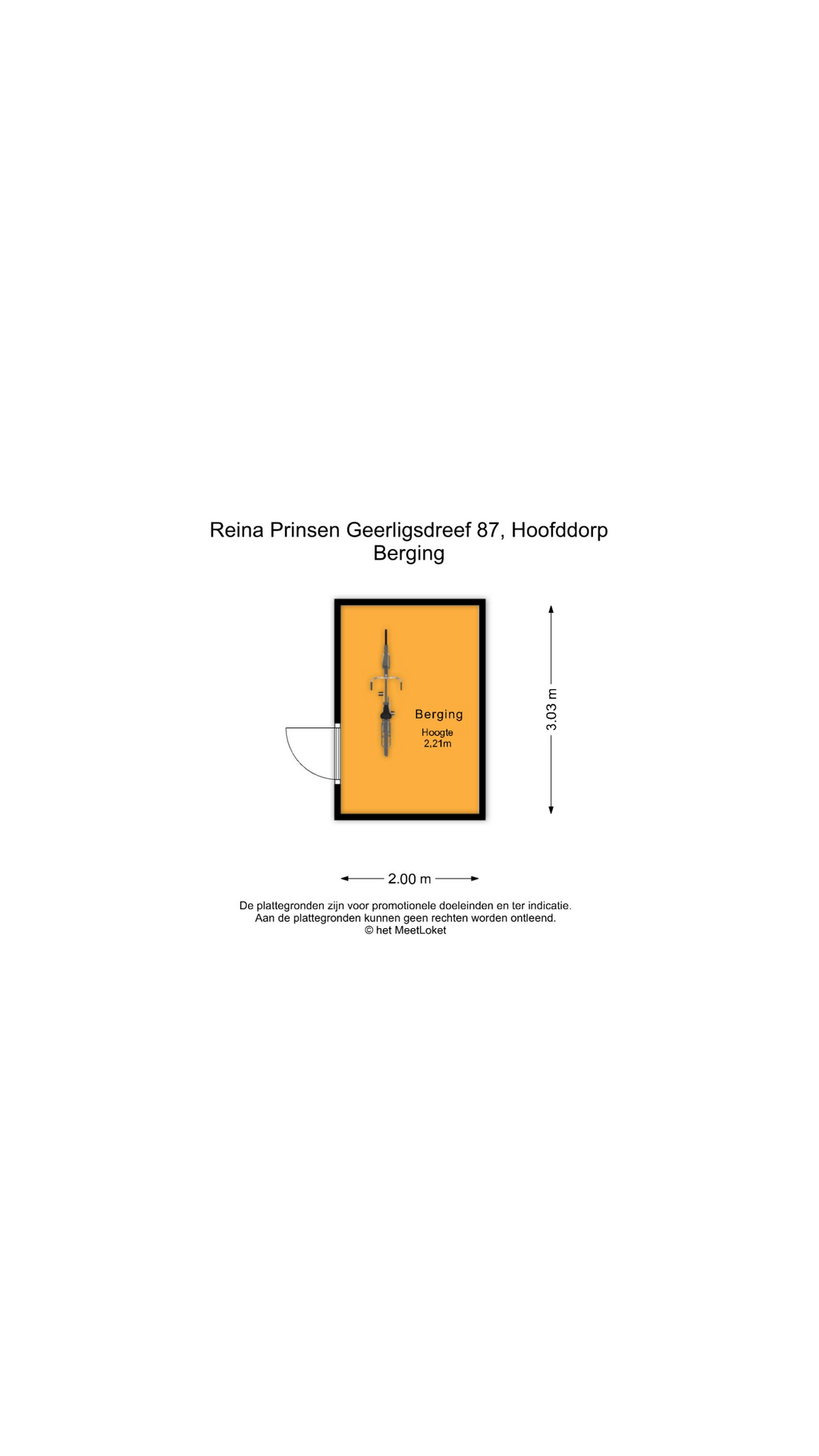 Reina Prinsen Geerligsdreef 87 , 2135 HS Hoofddorp map