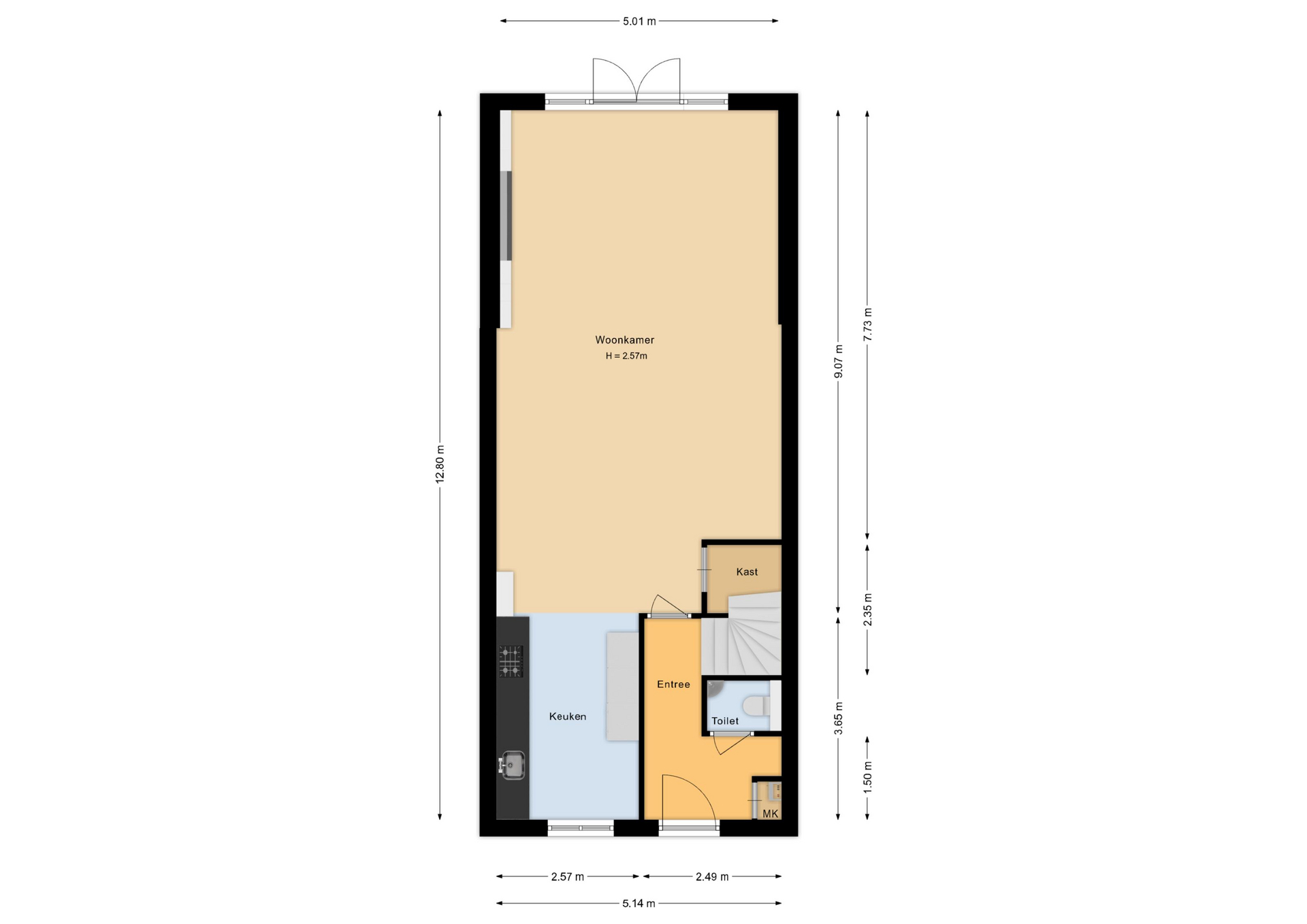 Colijnstraat 18 , 2134 LP Hoofddorp map