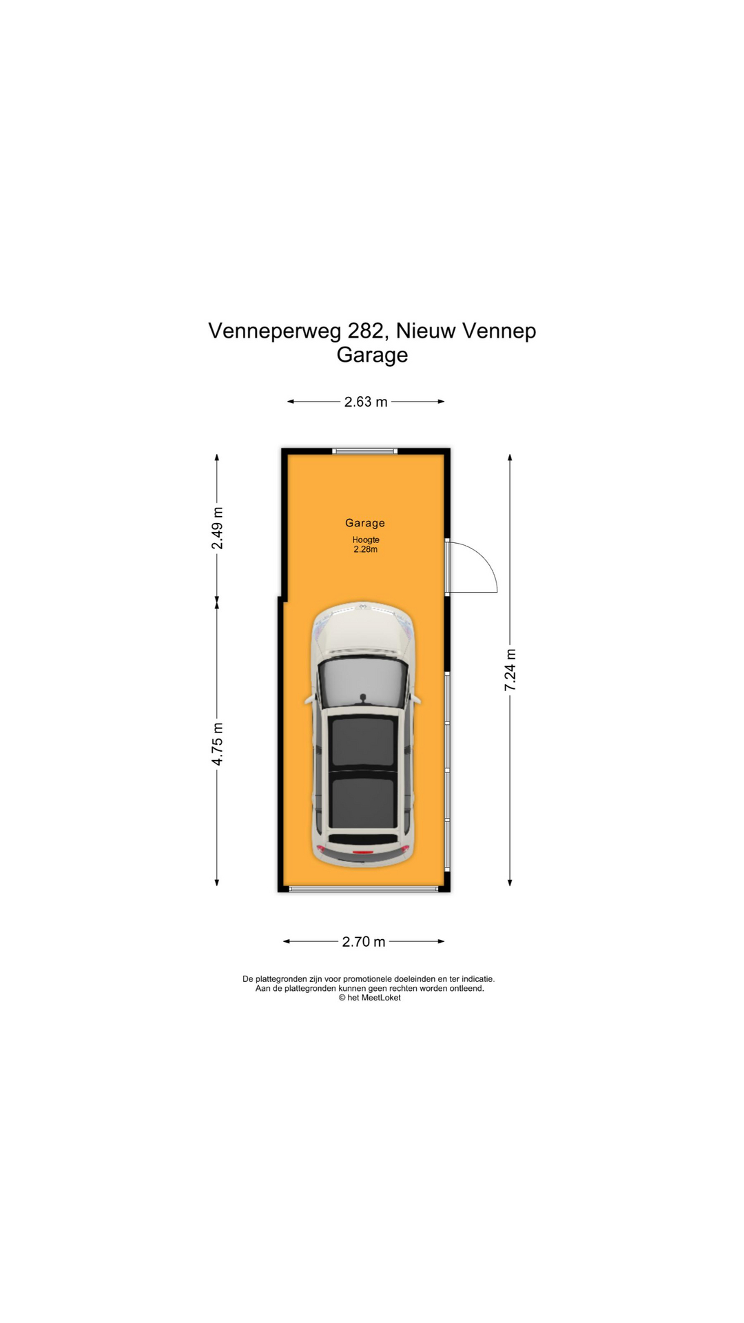 Venneperweg 282 , 2153 AE Nieuw-vennep map