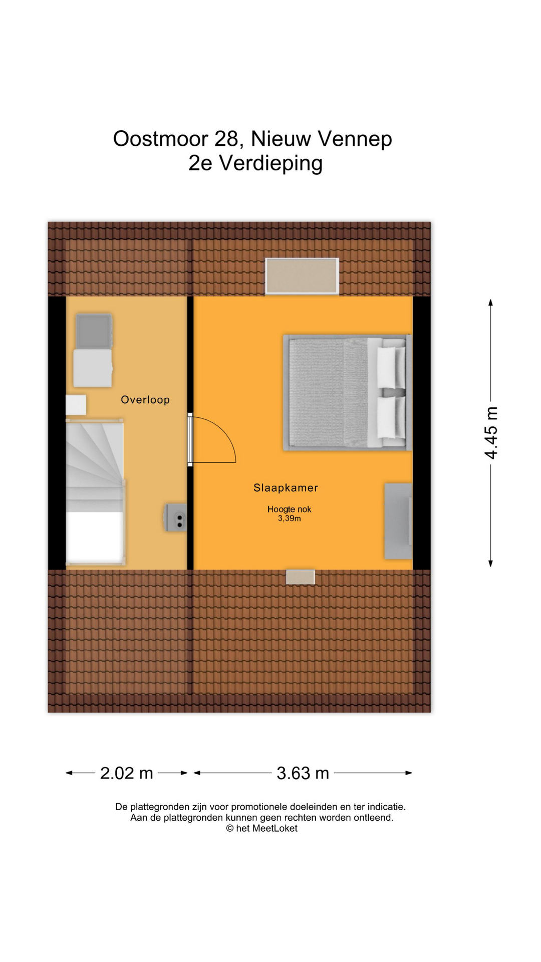 Oostmoor 28 , 2151 VC Nieuw-vennep map