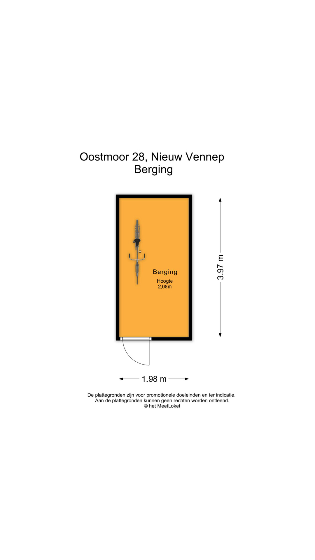 Oostmoor 28 , 2151 VC Nieuw-vennep map