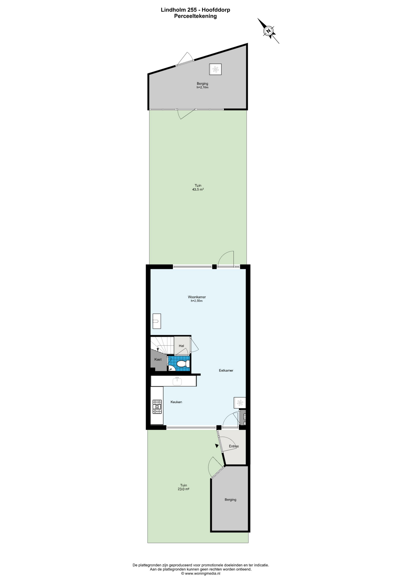 Lindholm 255 , 2133 CT Hoofddorp map