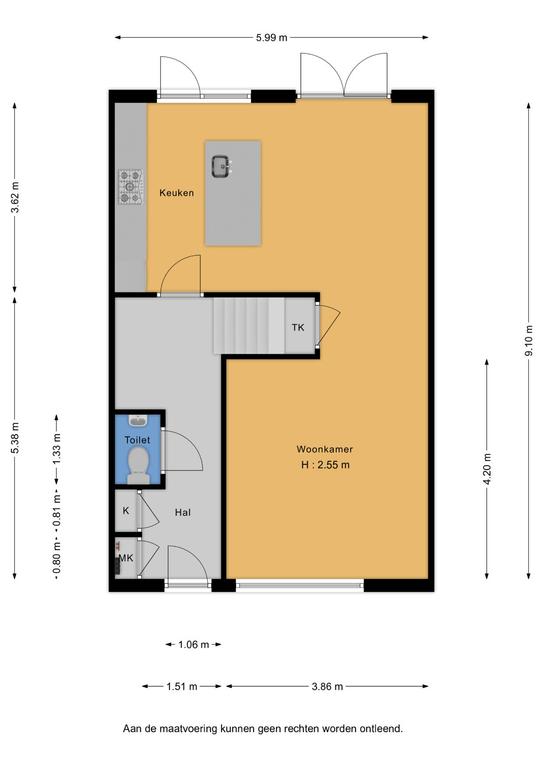 Kalorama 113 , 2132 RC Hoofddorp map