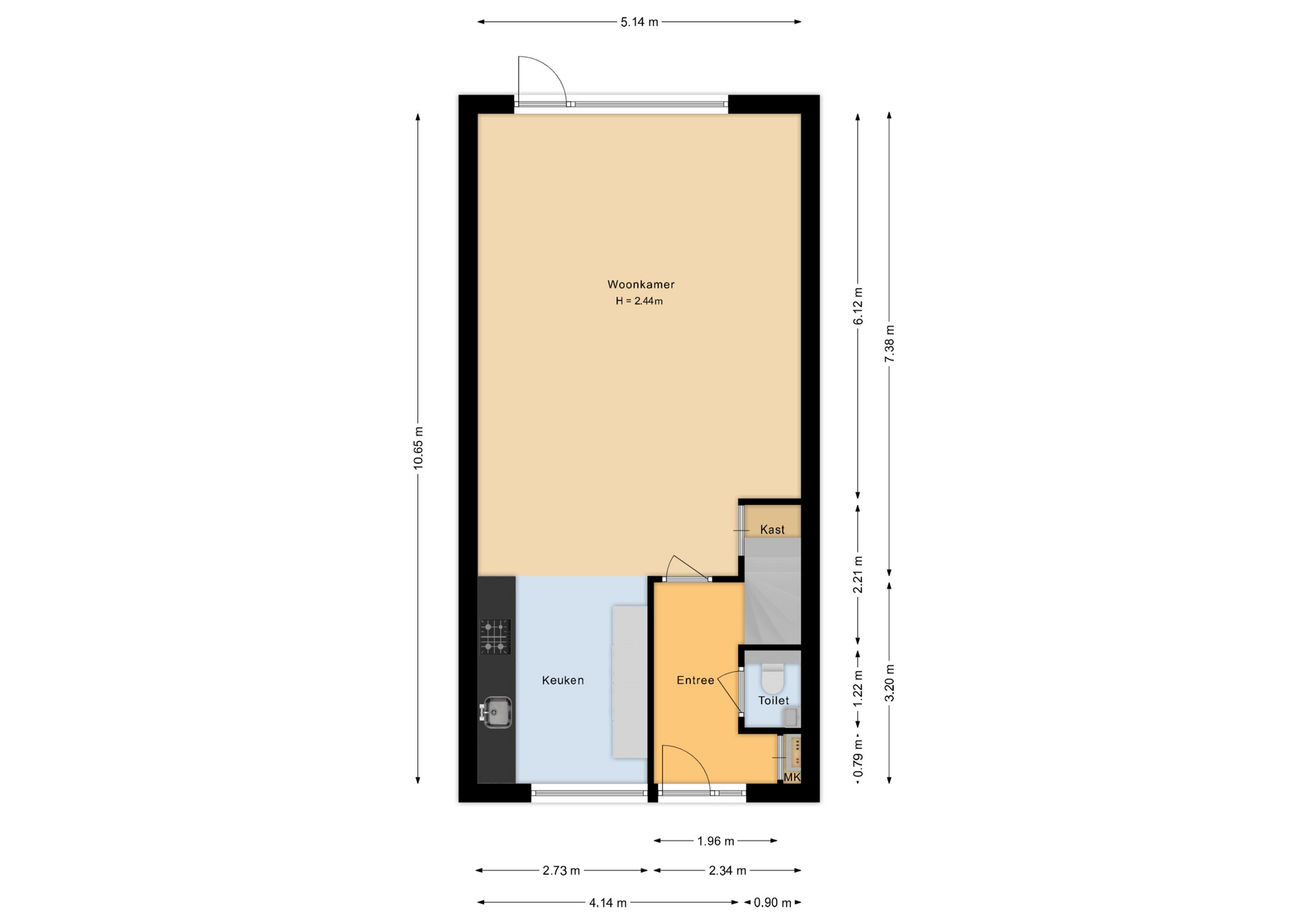 Ottenstein 49 , 2151 HN Nieuw-vennep map