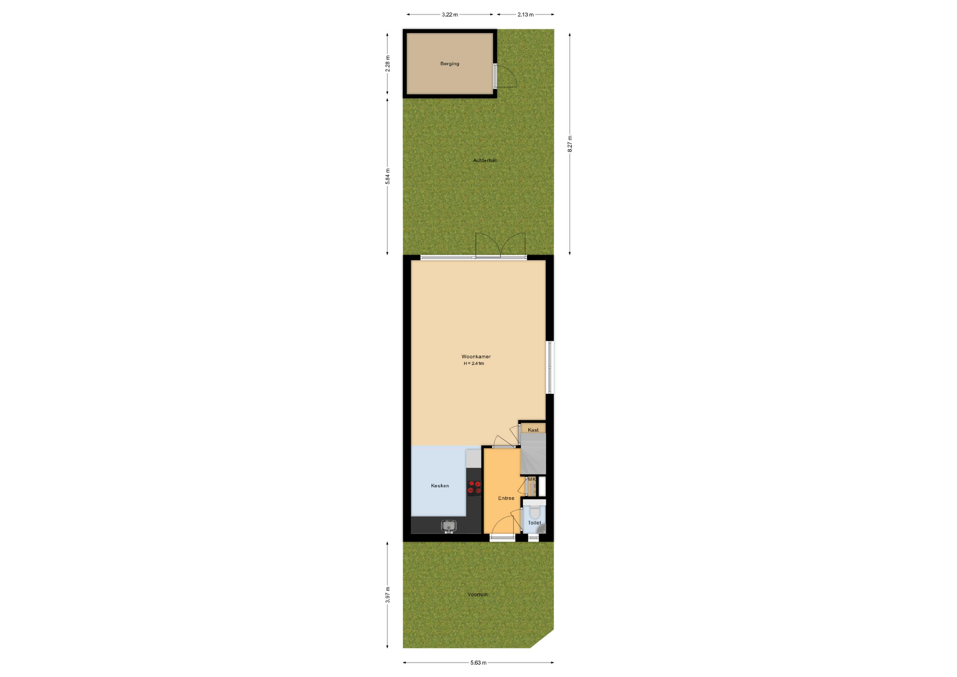 Remmersteinpark 44 , 2151 KC Nieuw-vennep map