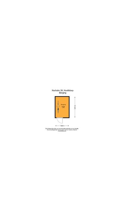 Norholm 39, 2133 HJ Hoofddorp map