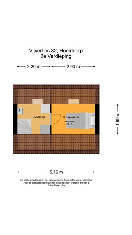 Vijverbos 32, 2134 GS Hoofddorp map