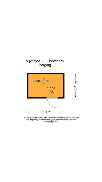 Vijverbos 32, 2134 GS Hoofddorp map