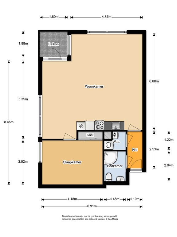 Rottumeroog 38, 2134 ZR Hoofddorp map