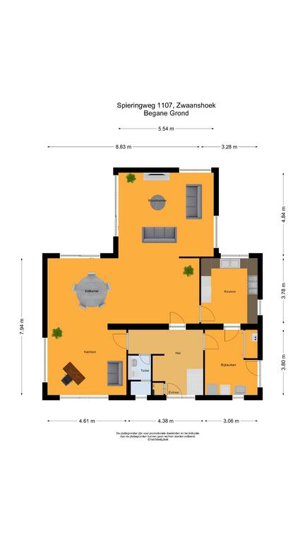 Spieringweg 1107, 2136 LP Zwaanshoek map