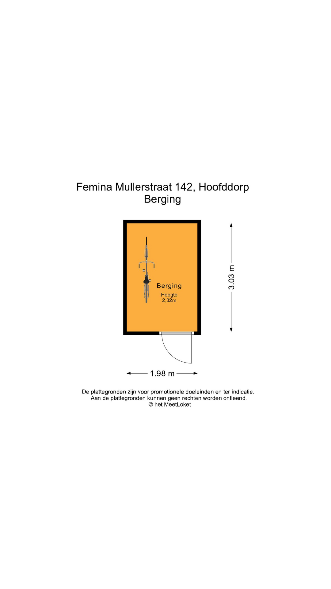 Femina Mullerstraat 142, 2135 MT Hoofddorp map