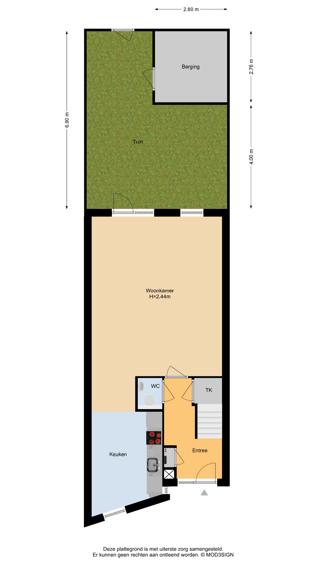 Nolderveld 9, 2151 JT Nieuw-vennep map