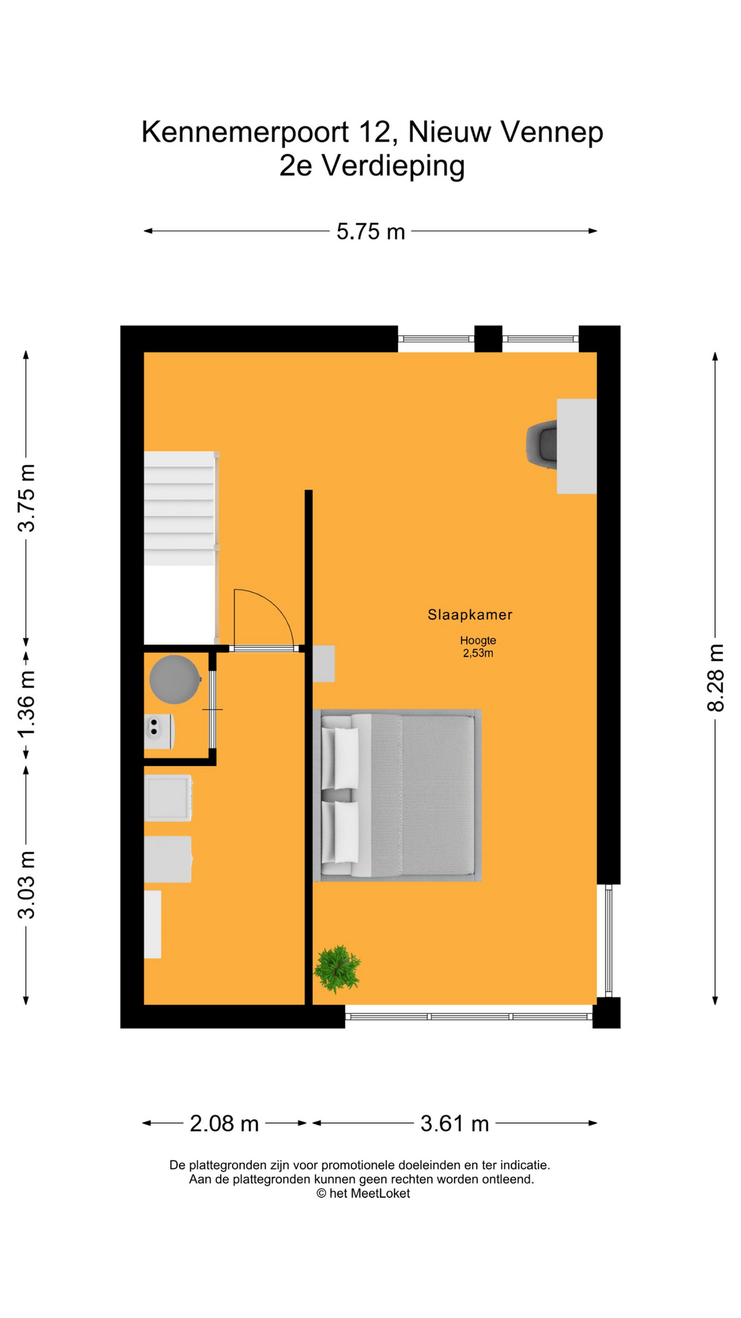 Kennemerpoort 12 , 2152 EC Nieuw-vennep map