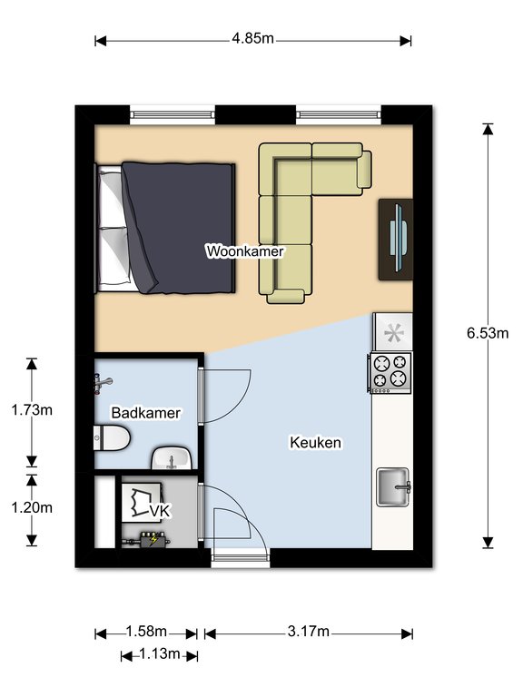 Rottumeroog 252 , 2134 ZR Hoofddorp map