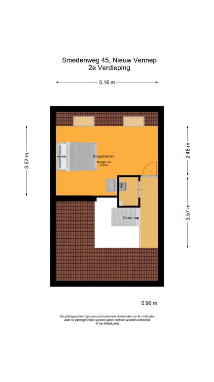 Smedenweg 45, 2151 DD Nieuw-vennep map