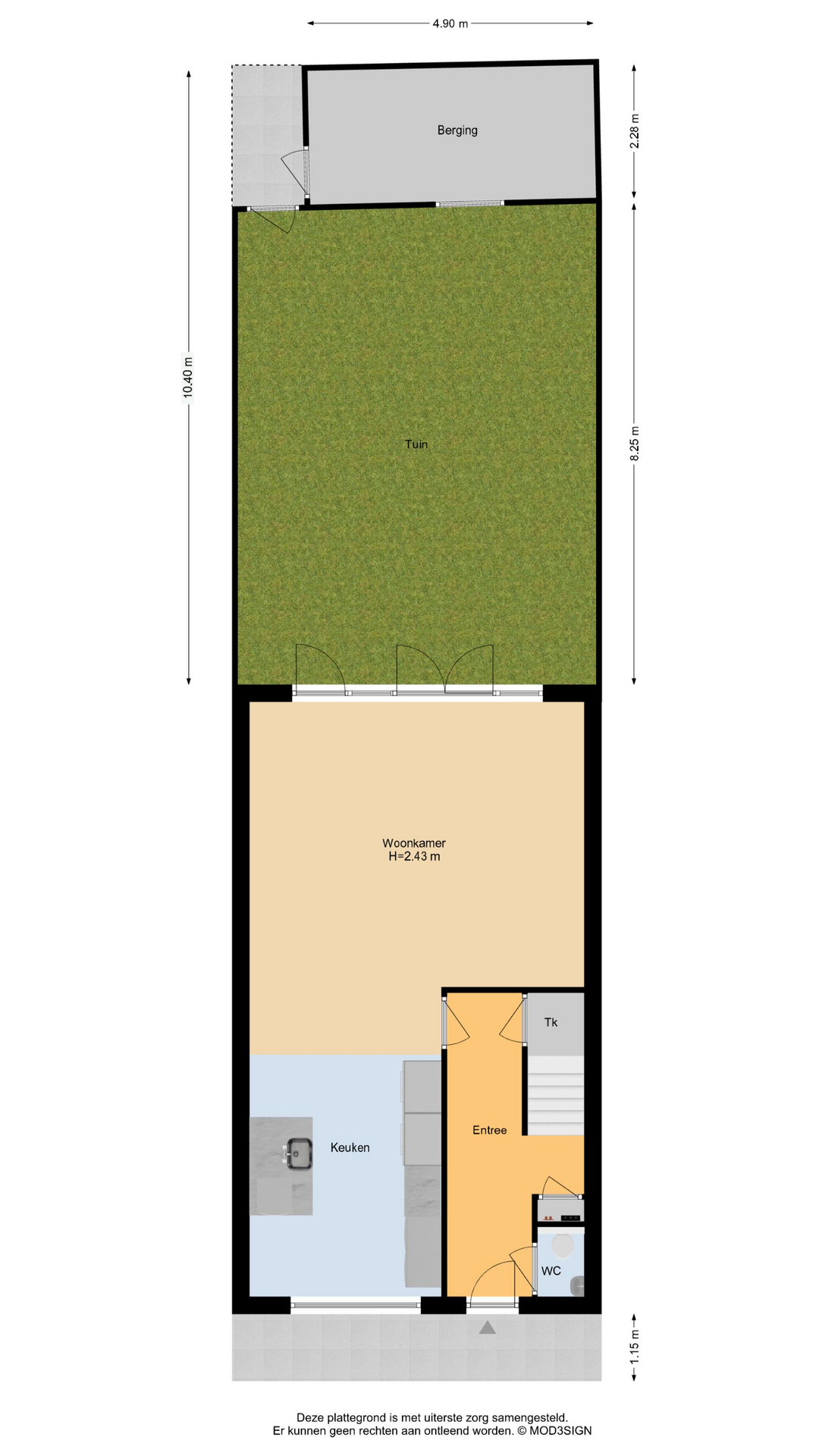 Velperpoort 37, 2152 RS Nieuw-vennep map