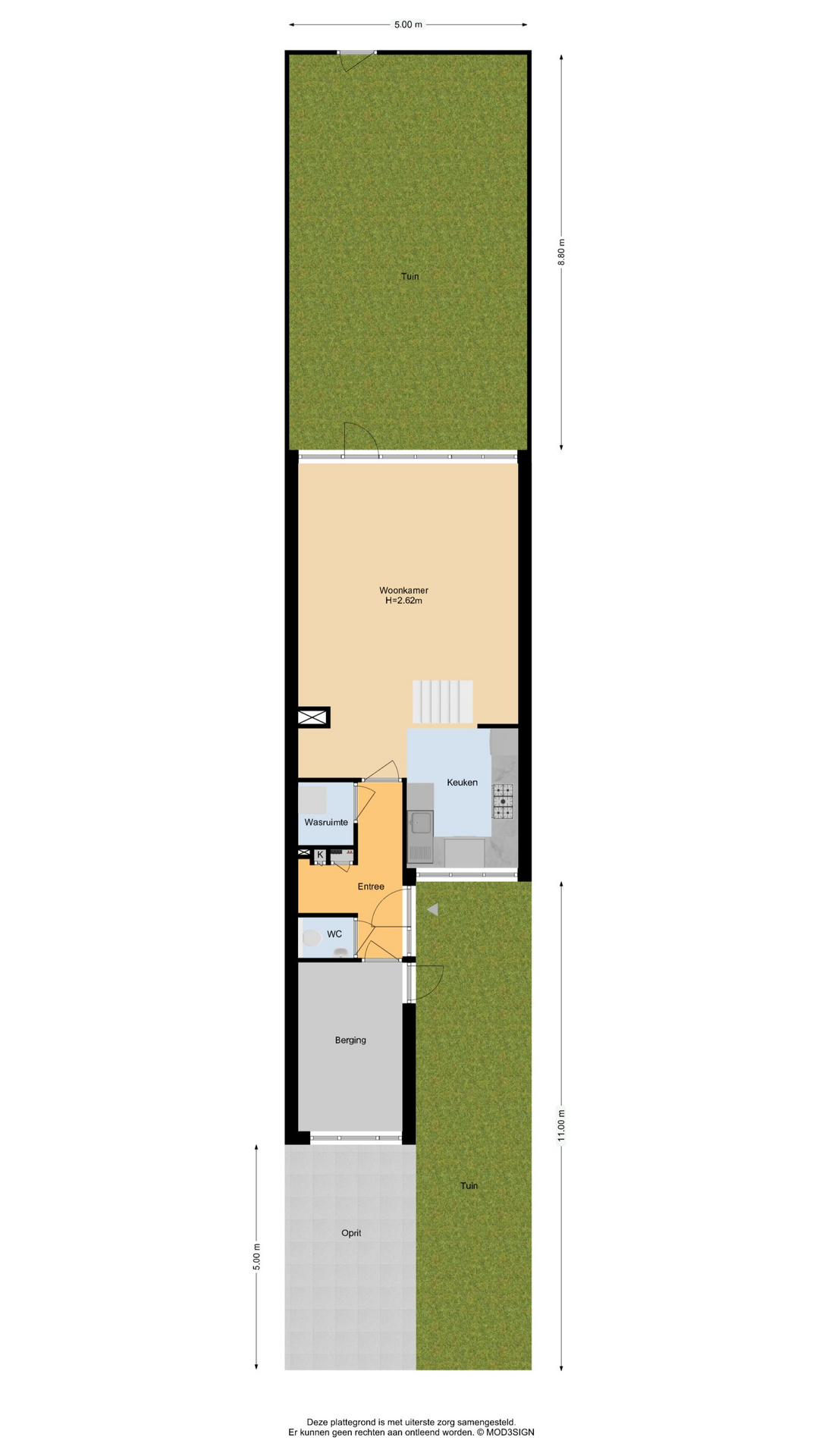 Zwattingburen 51, 2151 ZH Nieuw-vennep map