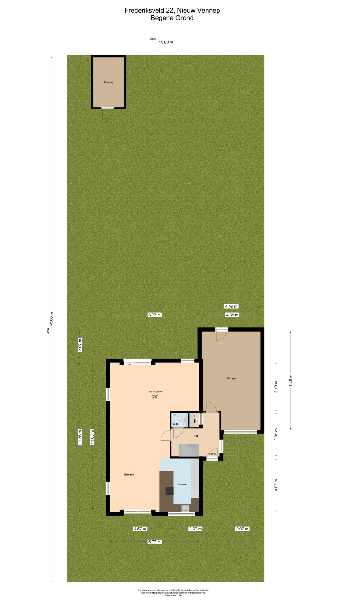 Frederiksveld 22 , 2151 LS Nieuw-vennep map