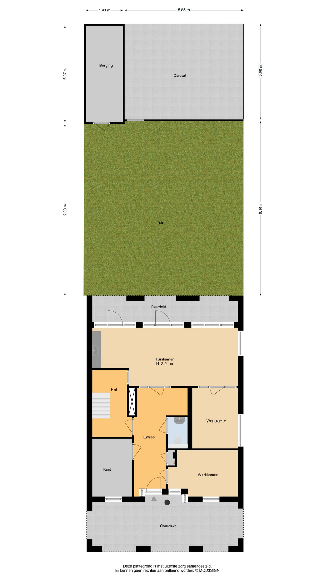 Lentepark 118, 2151 EV Nieuw-vennep map