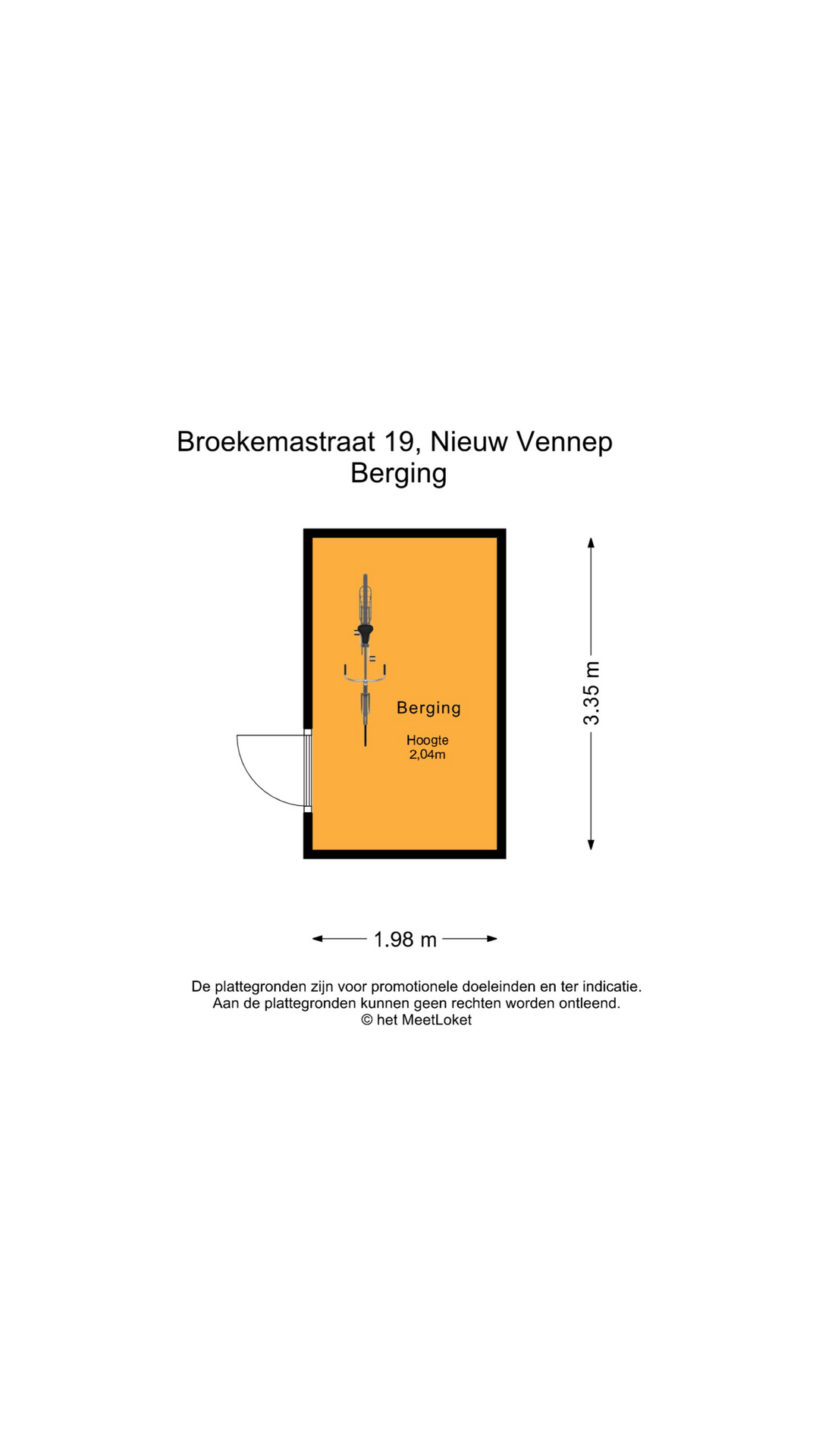 Broekemastraat 19 , 2152 XB Nieuw-vennep map