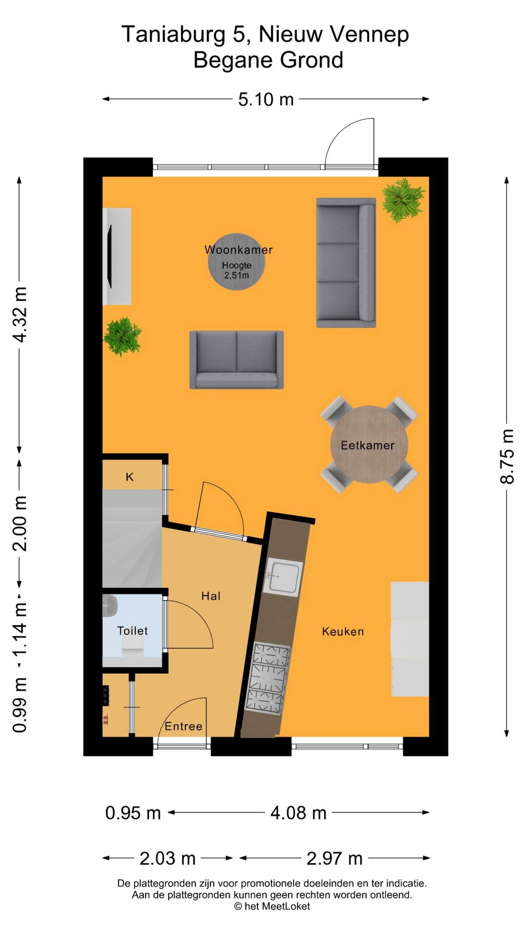 Taniaburg 5 , 2135 BV Hoofddorp map