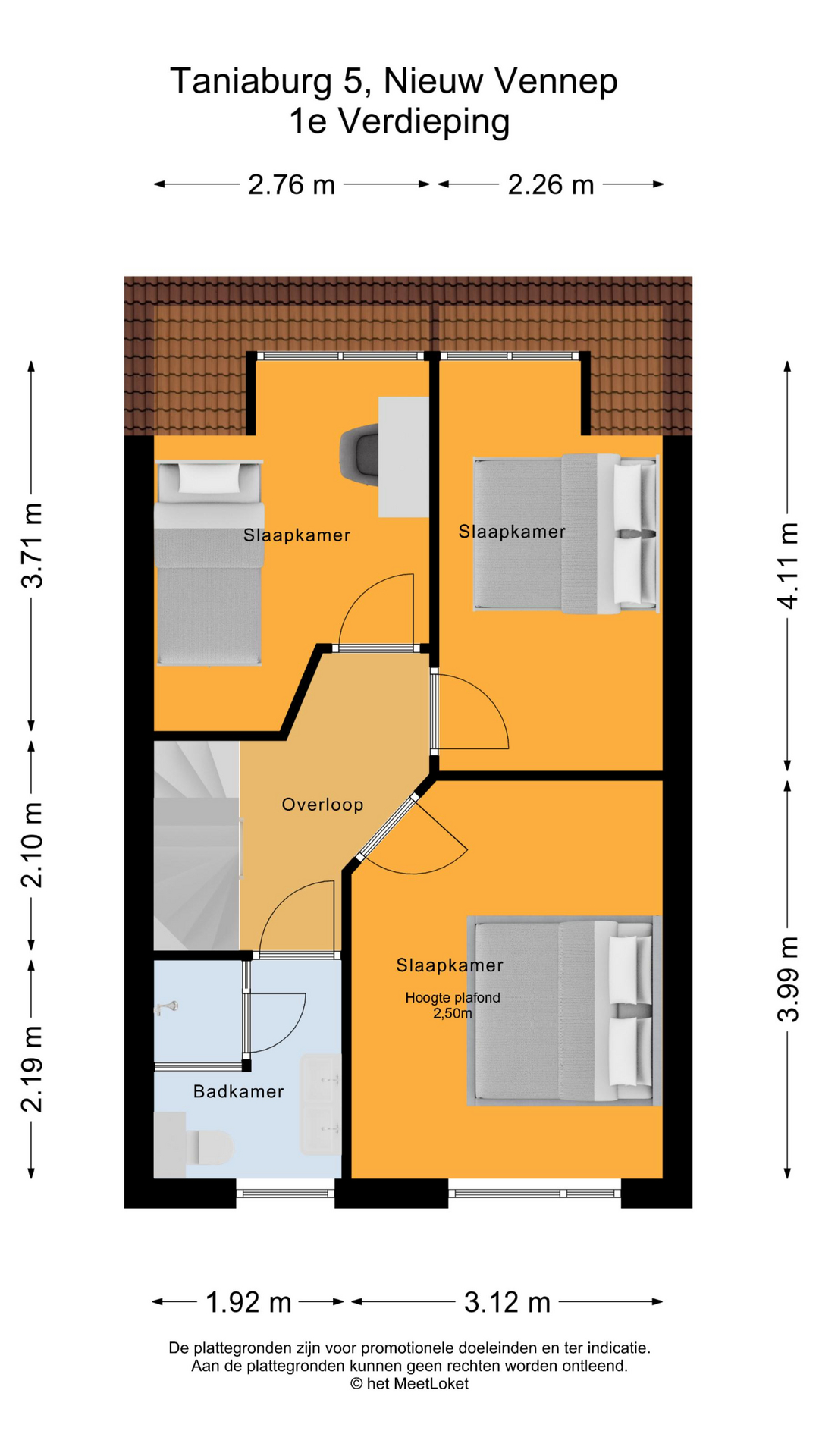 Taniaburg 5 , 2135 BV Hoofddorp map