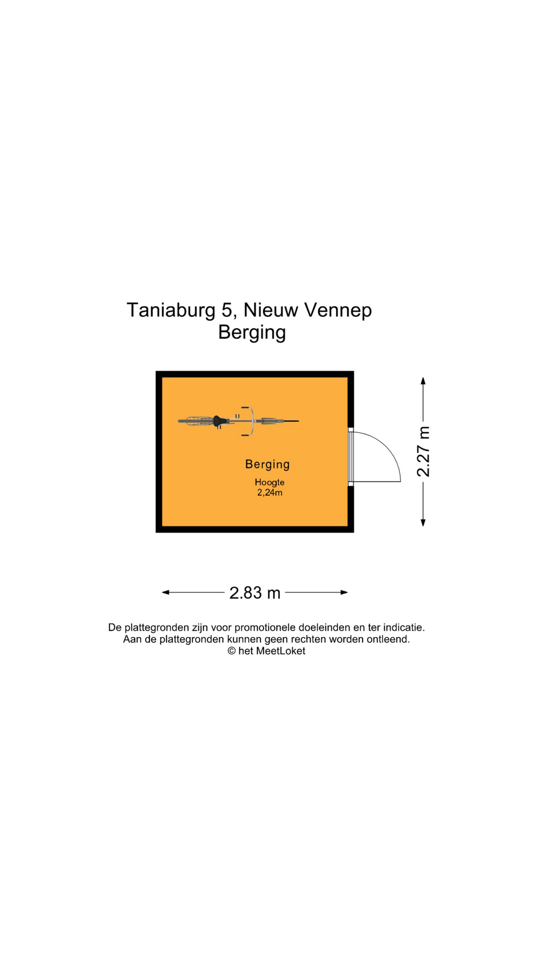 Taniaburg 5 , 2135 BV Hoofddorp map