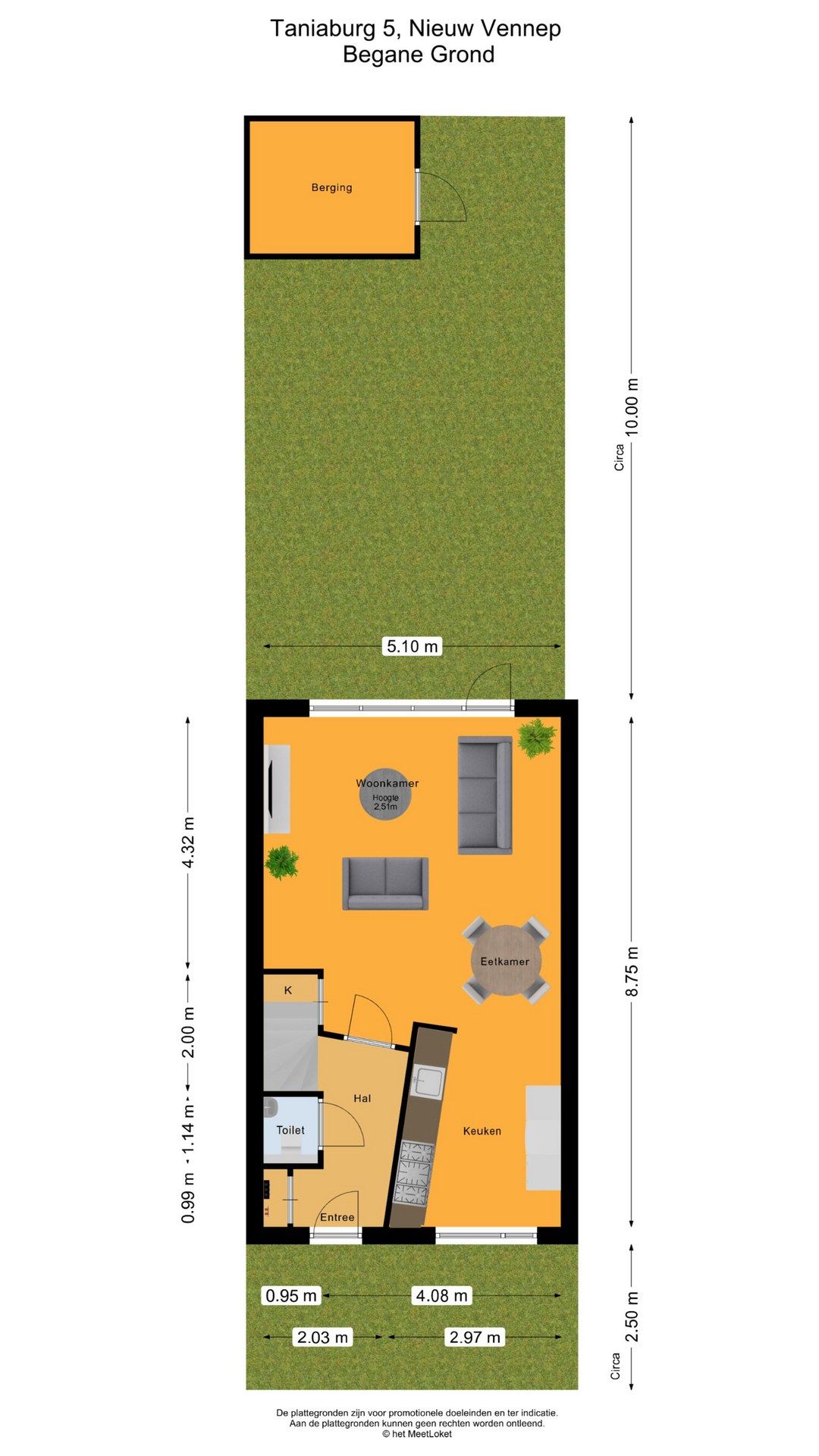 Taniaburg 5 , 2135 BV Hoofddorp map