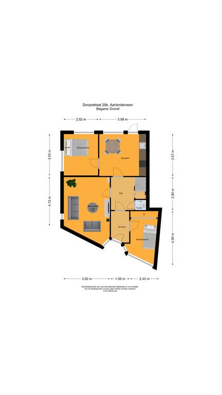 Dorpsstraat 29 B, 2445 AJ Aarlanderveen map