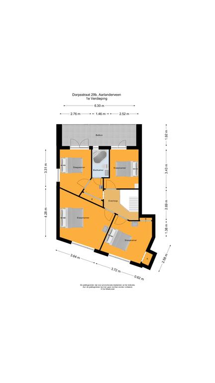 Dorpsstraat 29 B, 2445 AJ Aarlanderveen map