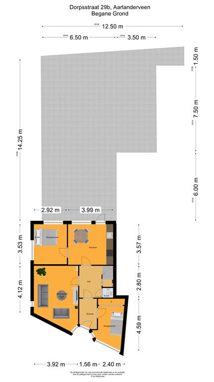 Dorpsstraat 29 B, 2445 AJ Aarlanderveen map