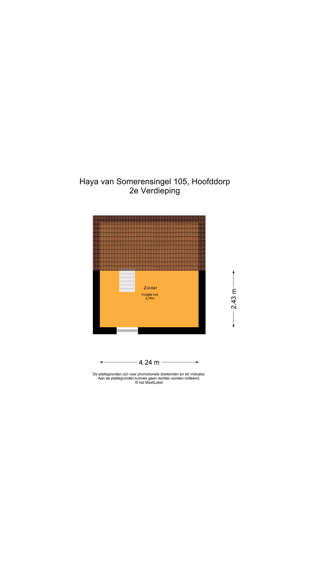 Haya van Somerensingel 105 , 2135 HZ Hoofddorp map