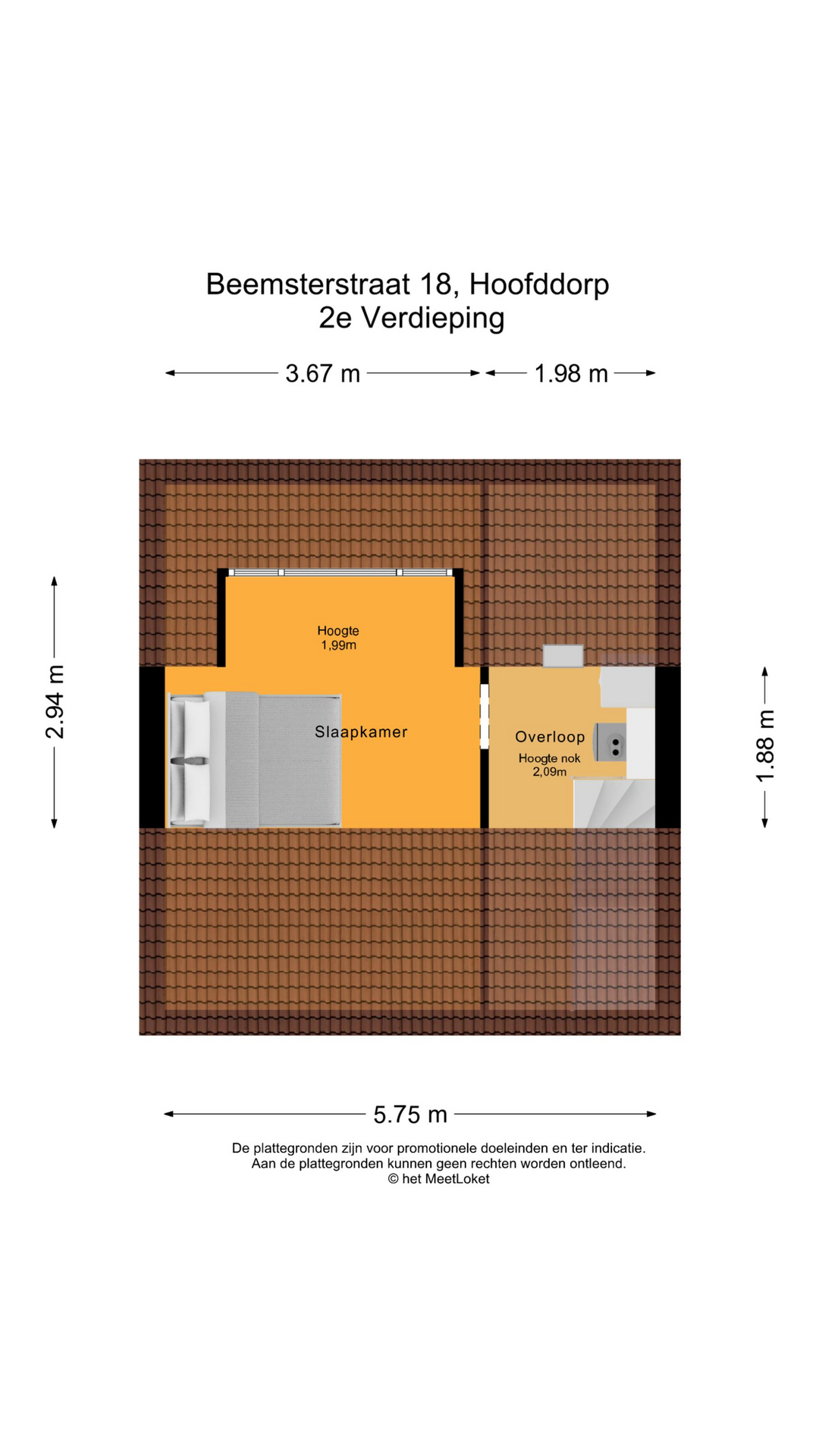 Beemsterstraat 18, 2131 ZB Hoofddorp map