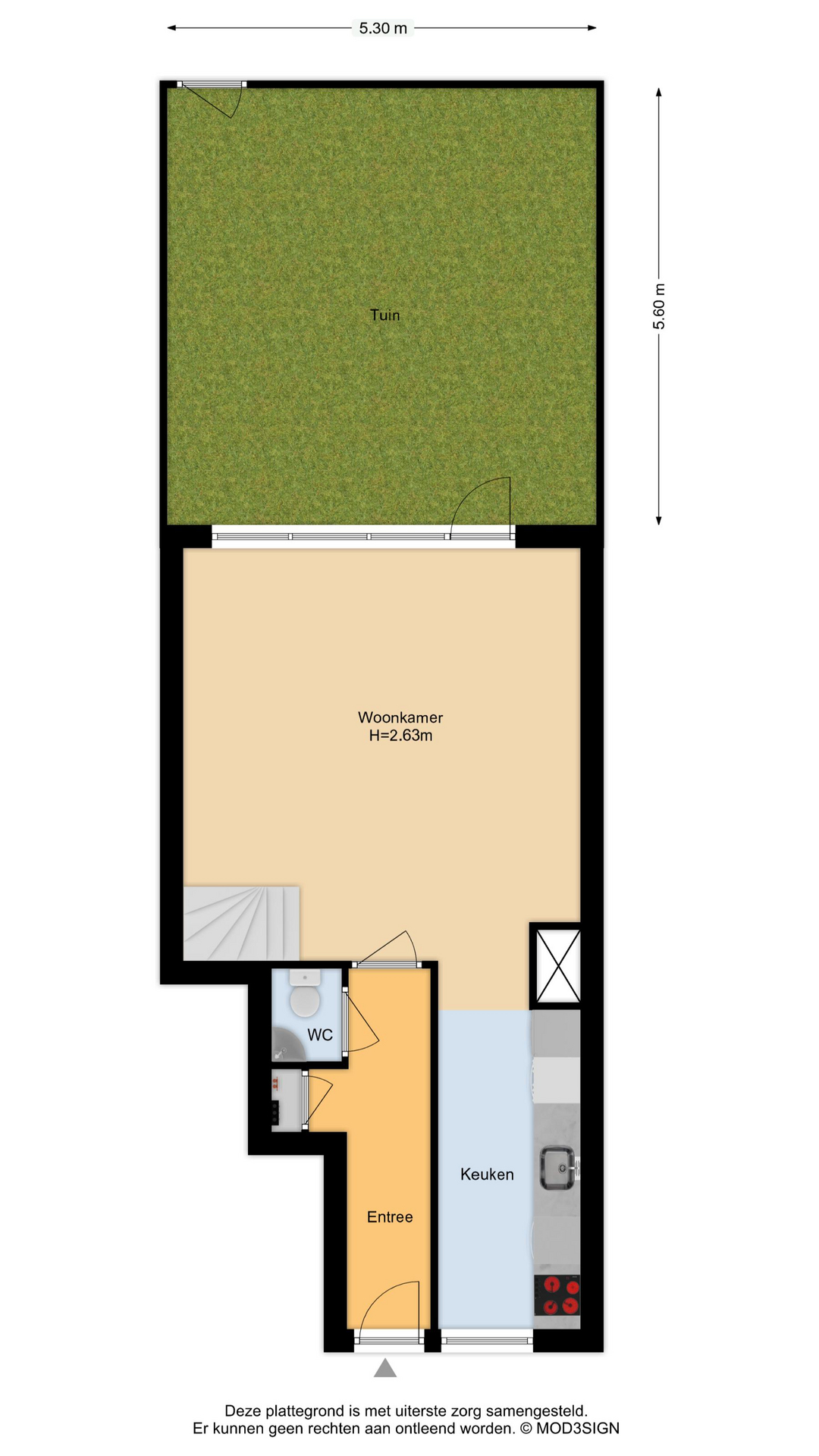 Montreallaan 12 , 2152 KH Nieuw-vennep map