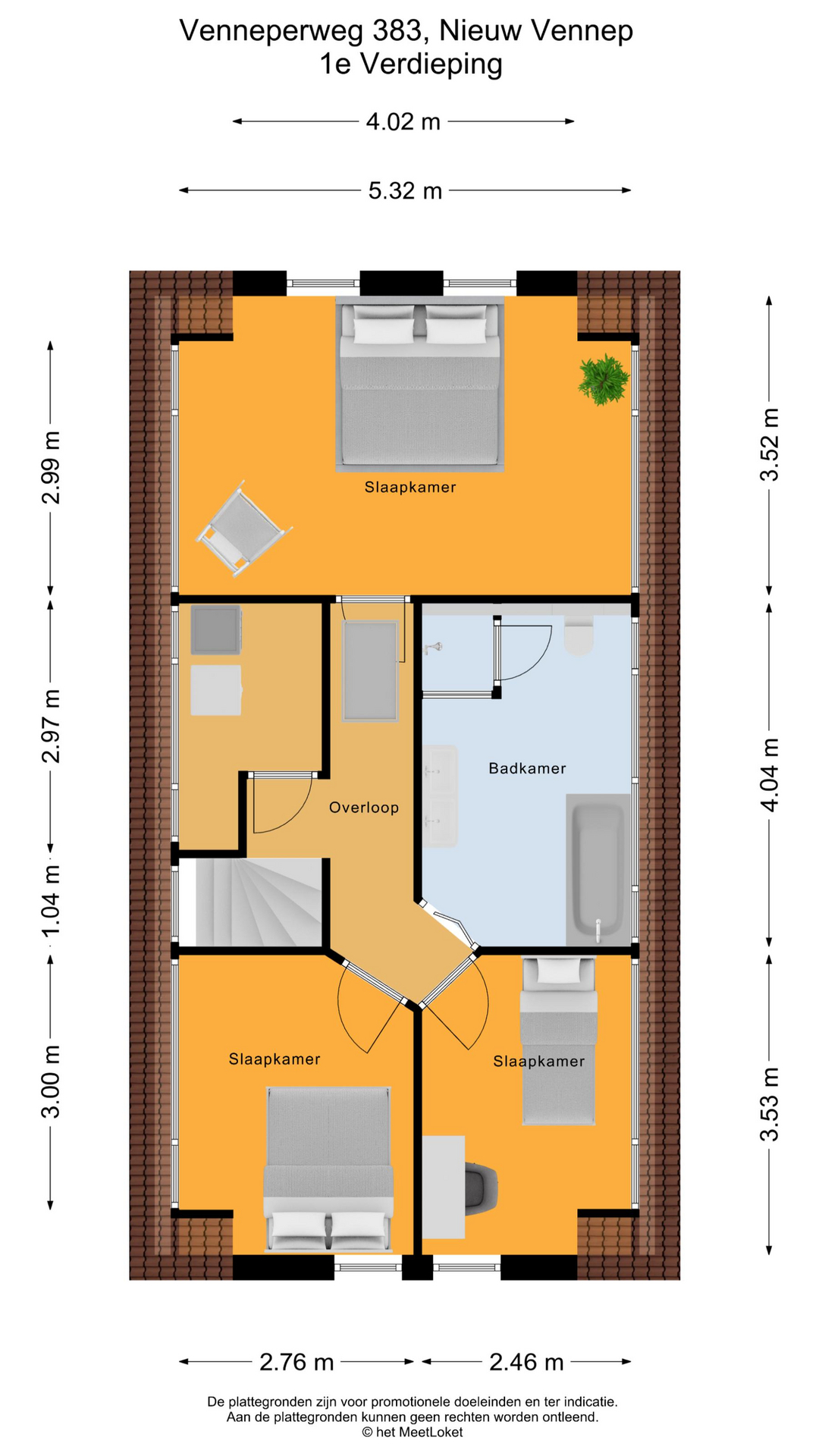 Venneperweg 383, 2153 AA Nieuw-vennep map