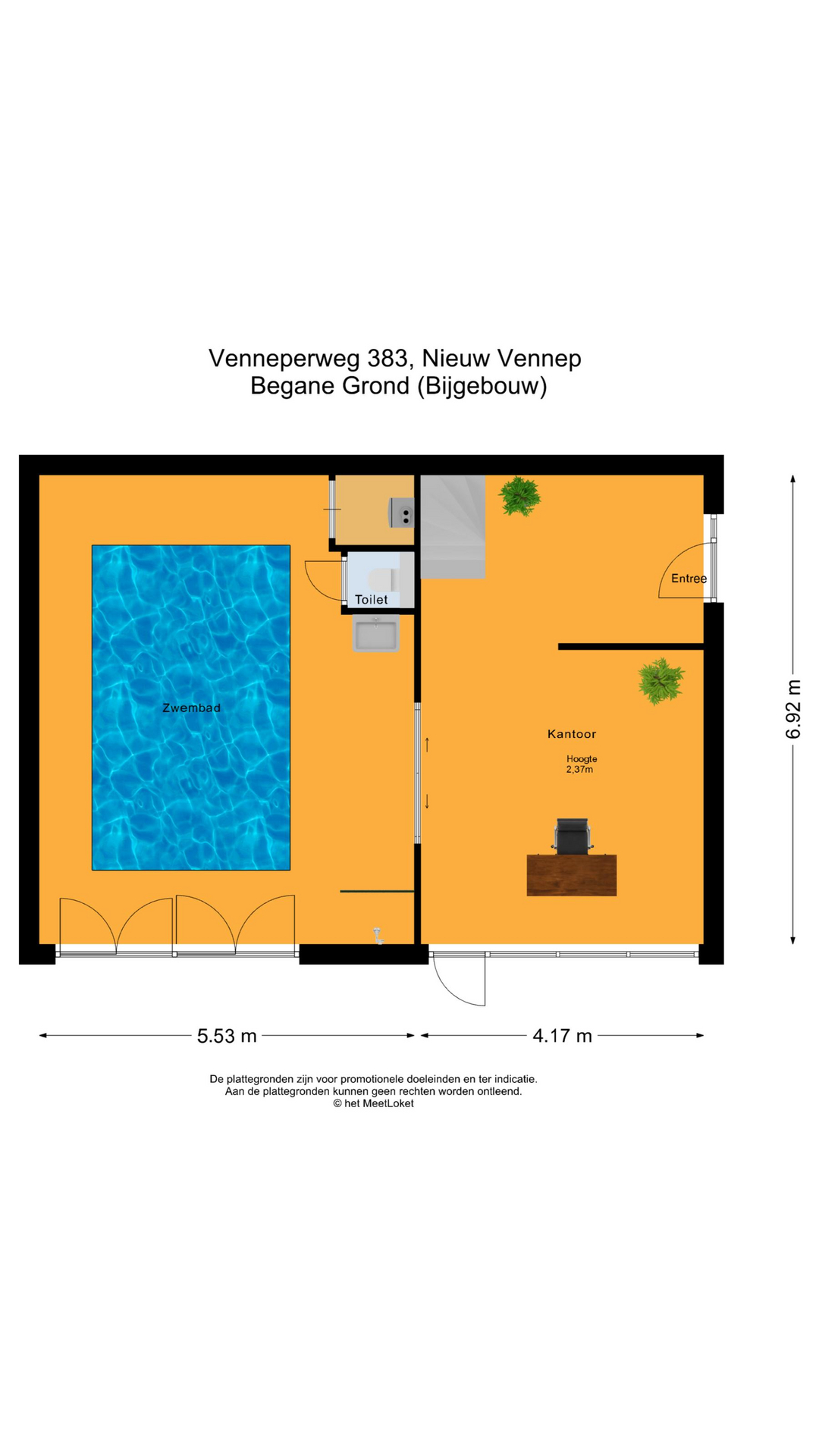 Venneperweg 383, 2153 AA Nieuw-vennep map