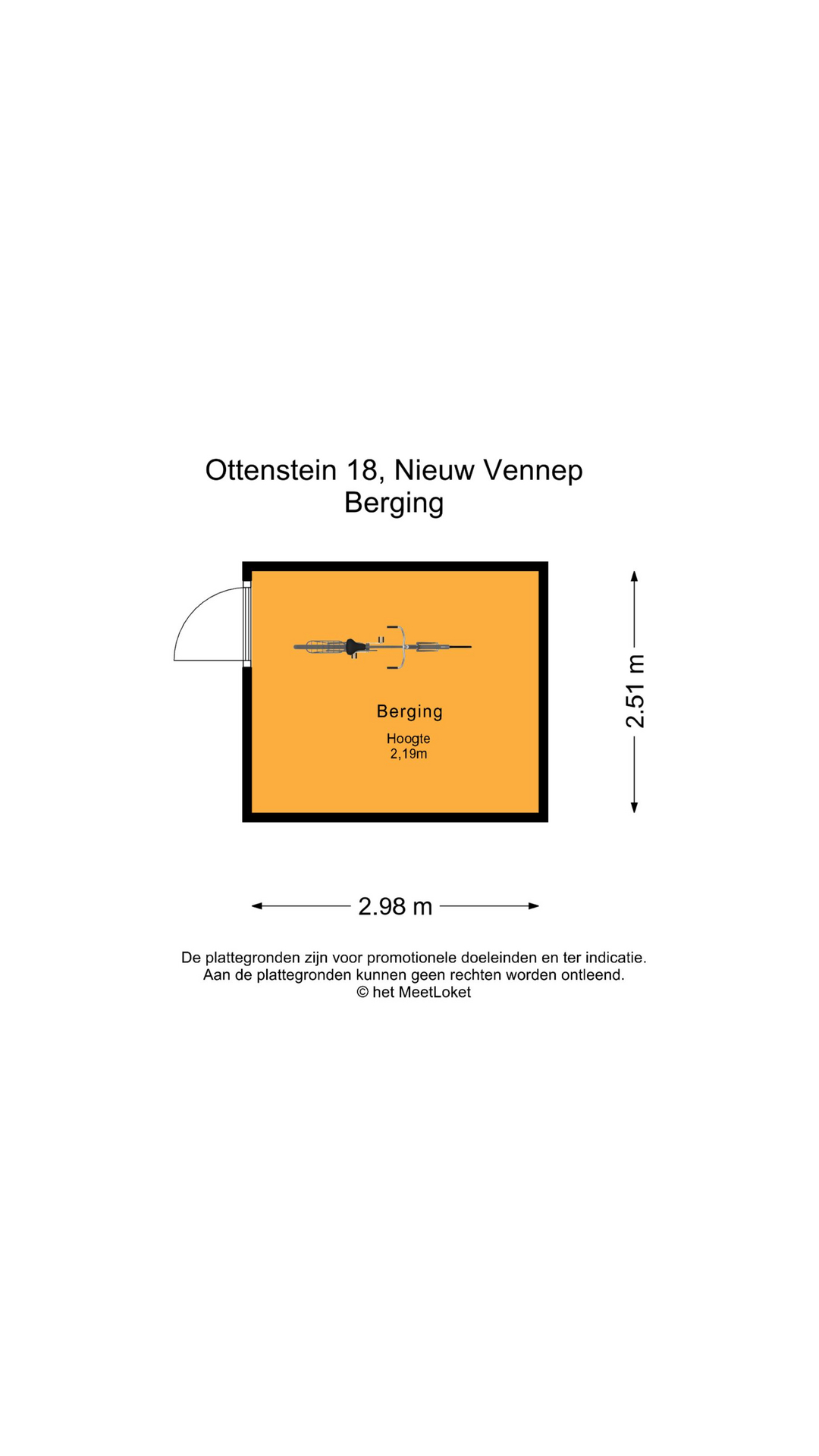 Ottenstein 18, 2151 HP Nieuw-vennep map