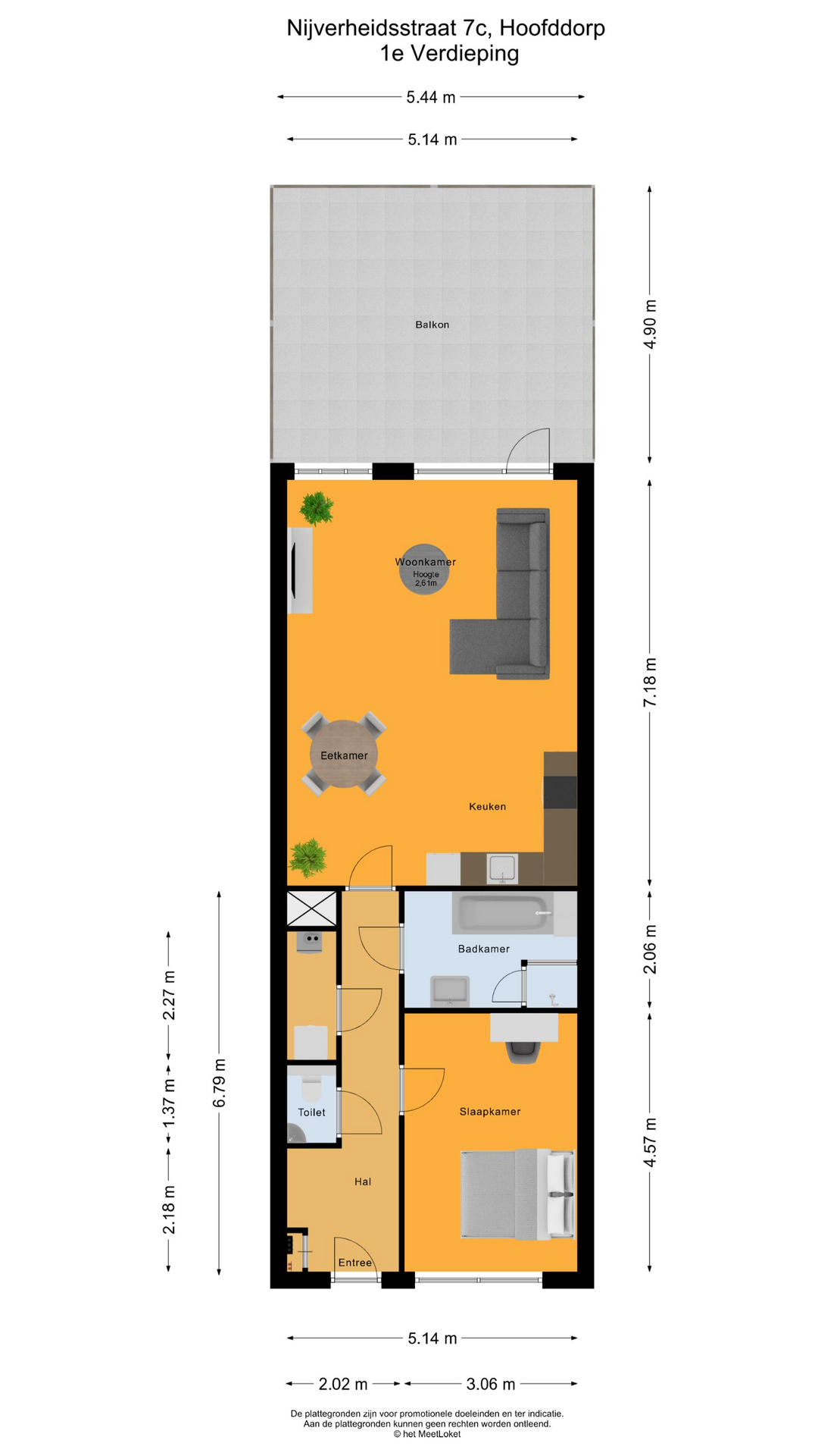 Nijverheidsstraat 7E, 2132 AZ Hoofddorp map