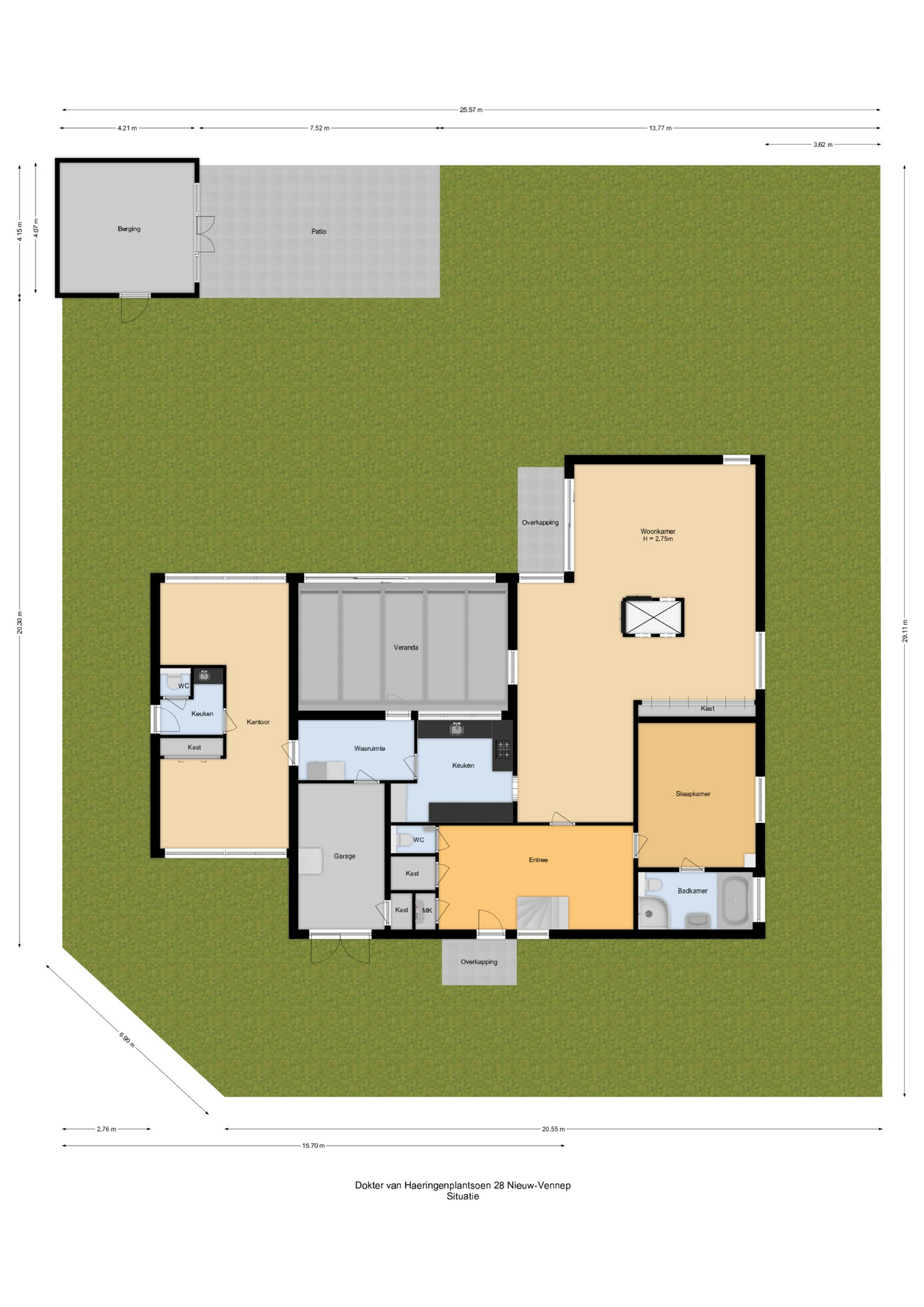 Dokter Van Haeringenplantsoen 28 , 2151 AT Nieuw-vennep map