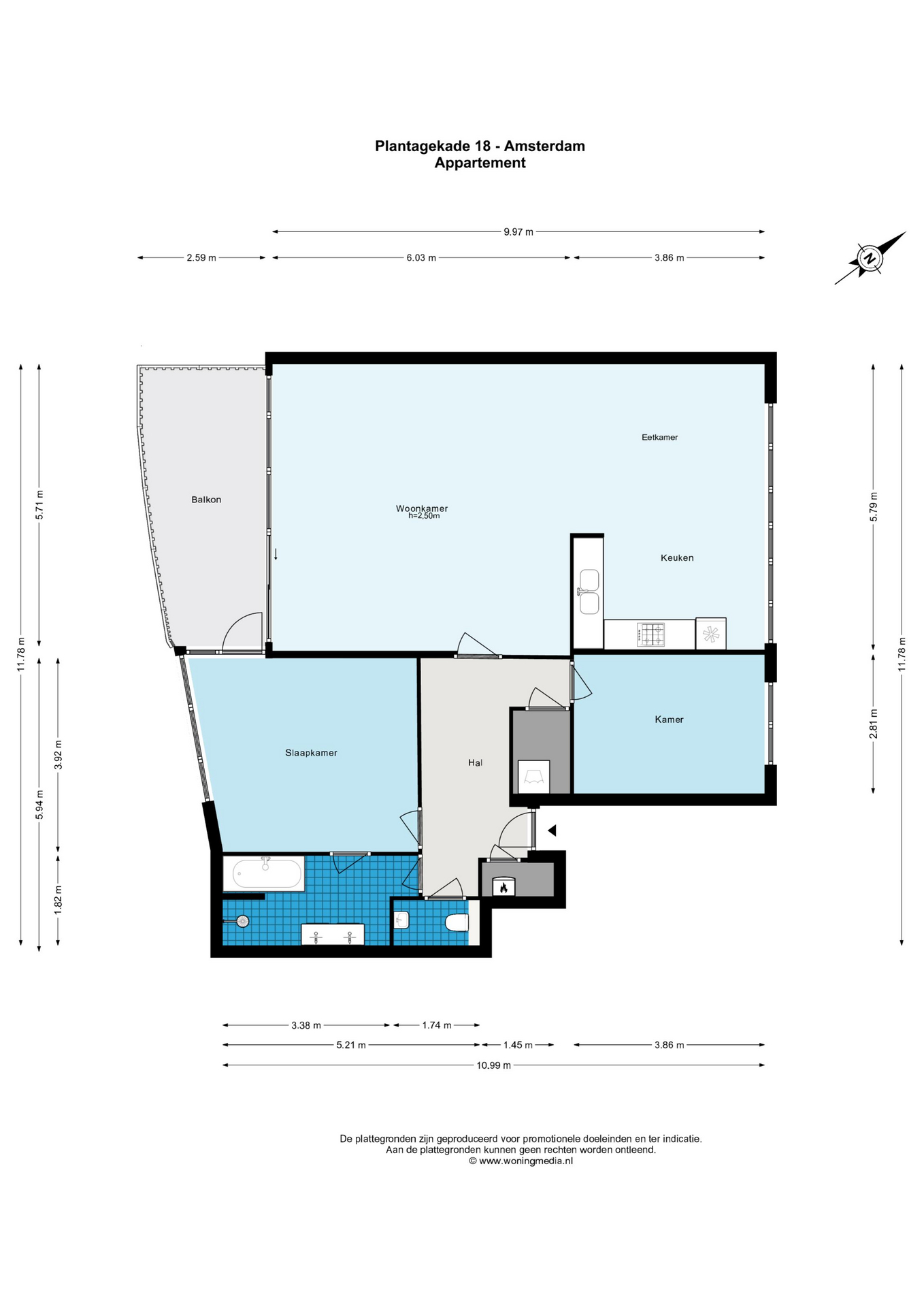 Plantagekade 18, 1018 ZV Amsterdam map