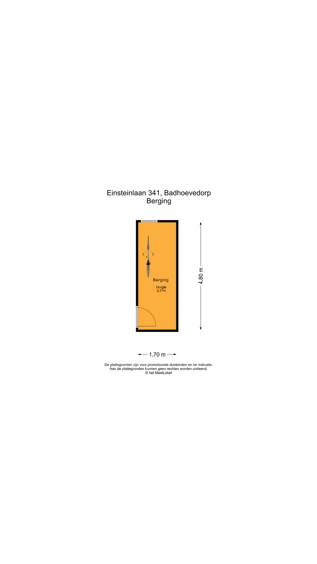 Einsteinlaan 341, 1171 VX Badhoevedorp map